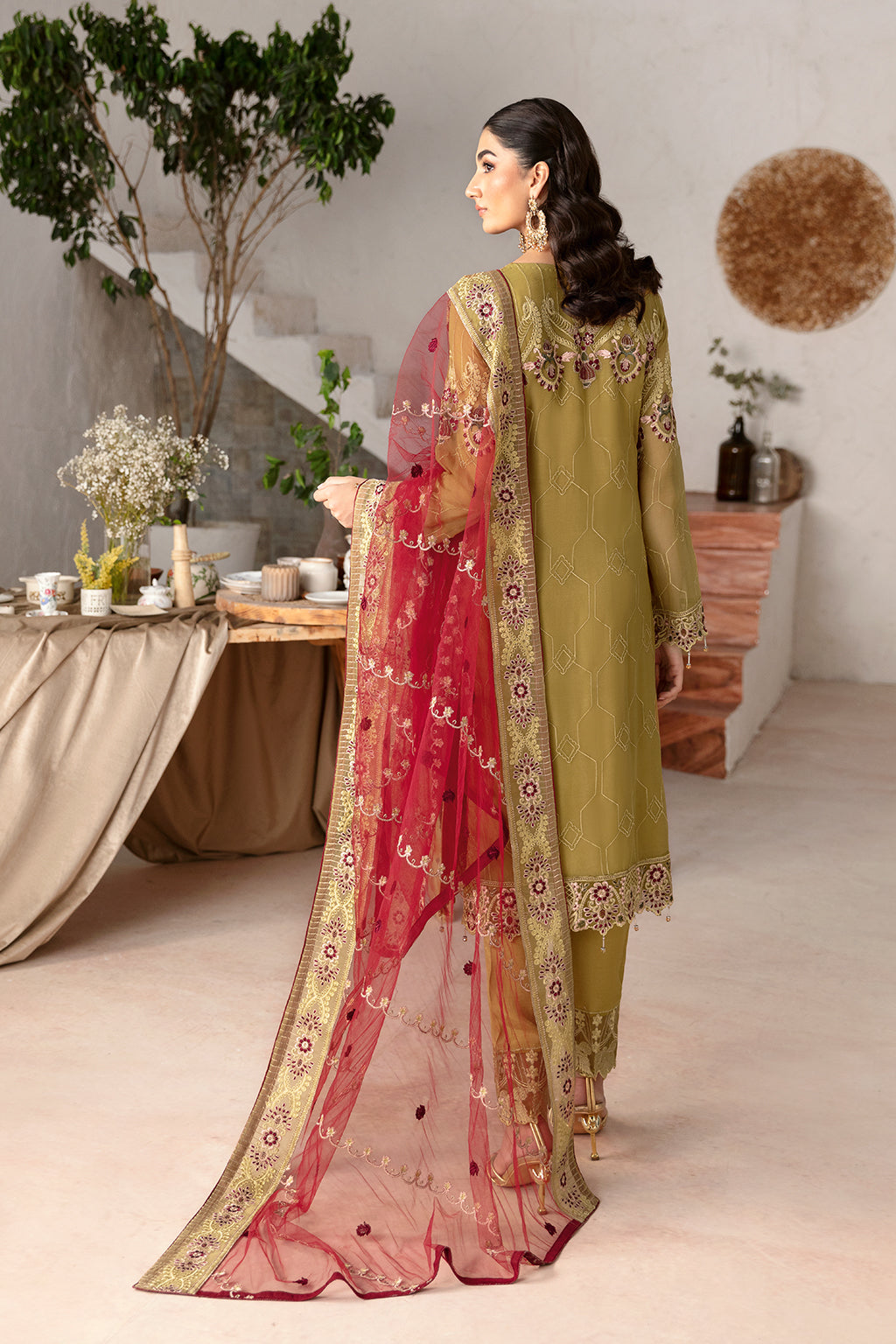 Ramsha | Rangoon Chiffon Collection 24 | D-1203 by Ramsha - Designer Dress - Type: Ladies Clothes - Available at Libayah - 100% Original