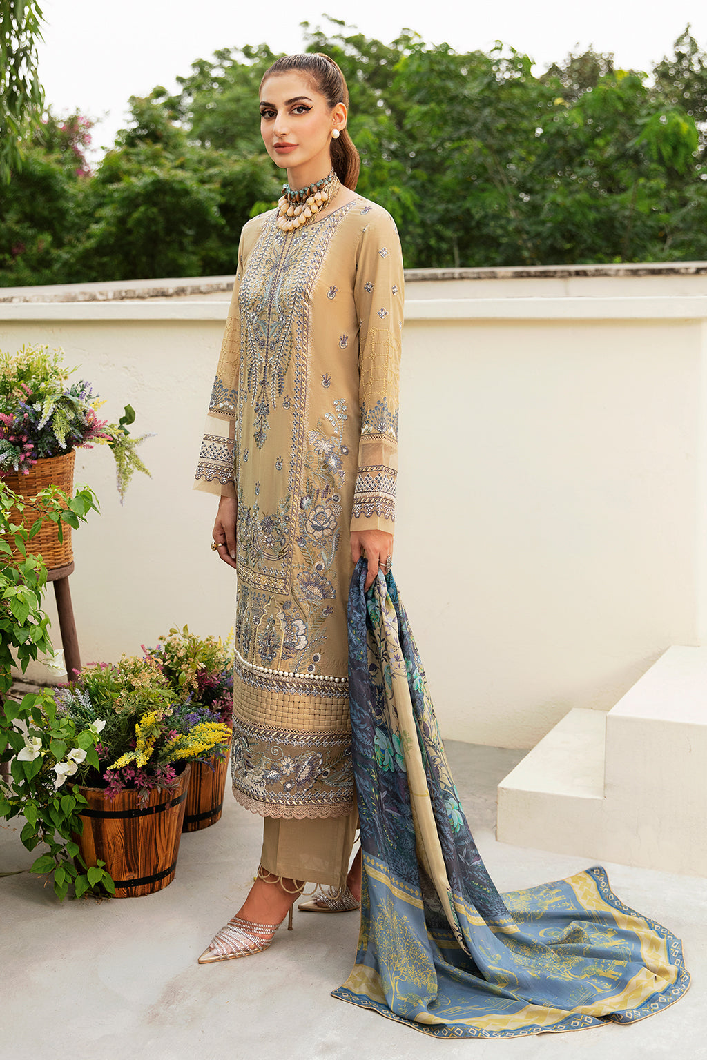 Ramsha | Riwayat Lawn Collection| Y-802 by Ramsha - Designer Dress - Type: Ladies Clothes - Available at Libayah - 100% Original