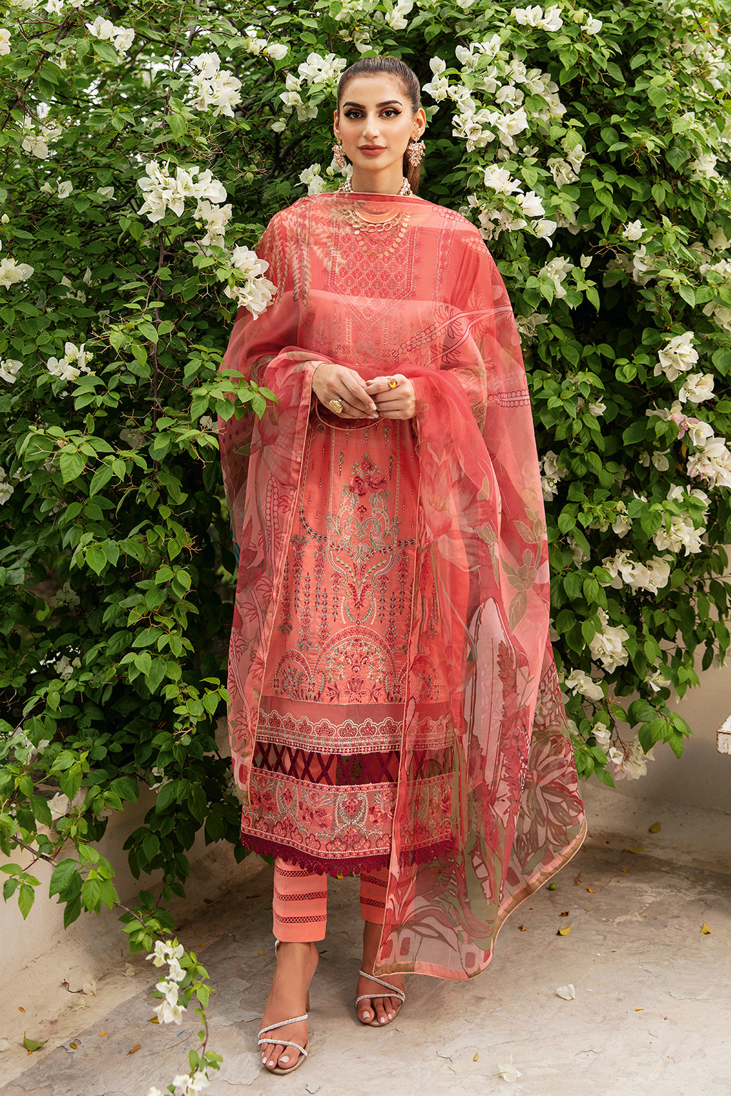 Ramsha | Luxury Lawn 24 | Y-807 by Ramsha - Designer Dress - Type: Ladies Clothes - Available at Libayah - 100% Original