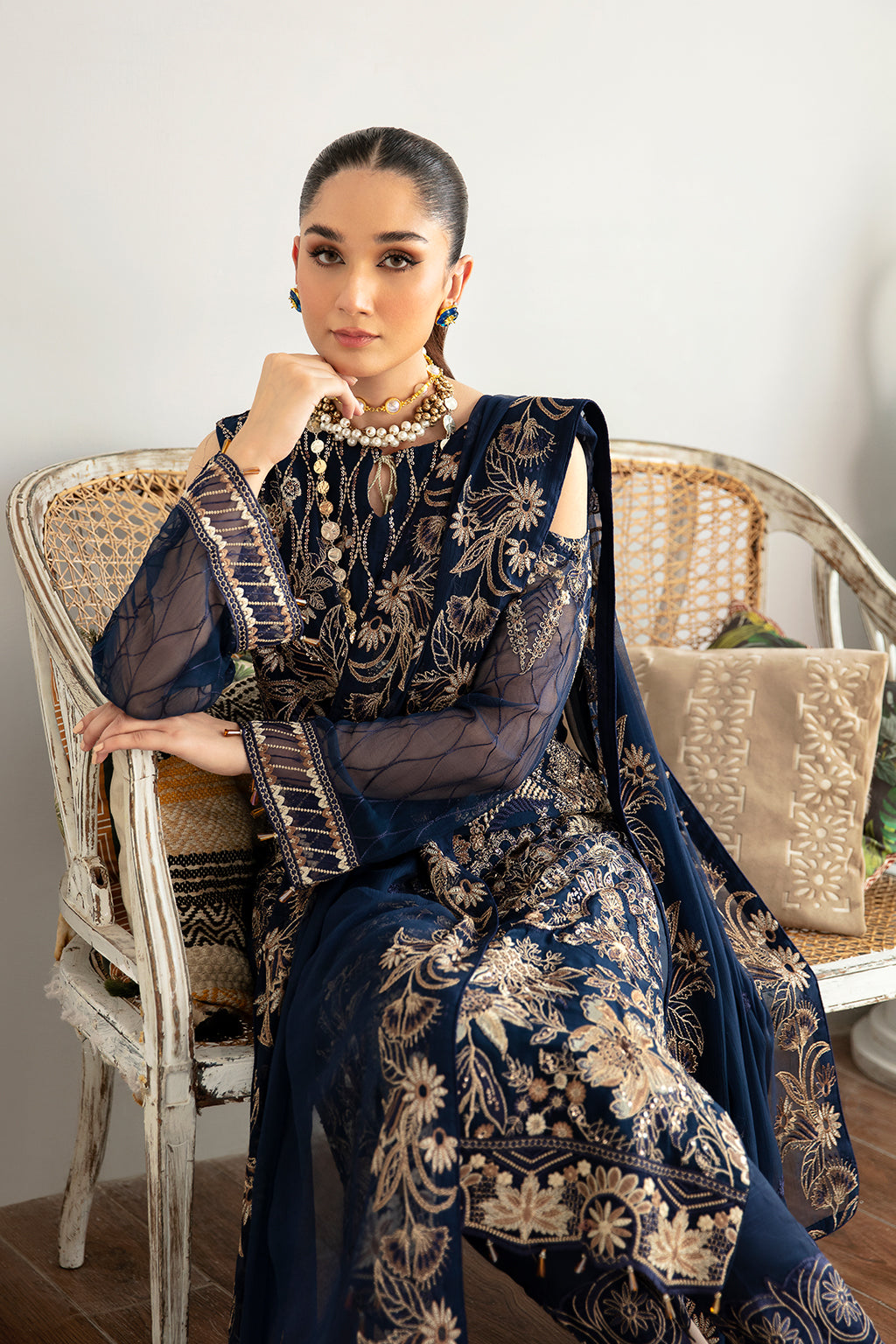 Ramsha | Rangoon Chiffon Collection 24 |D-1111 by Ramsha - Designer Dress - Type: Ladies Clothes - Available at Libayah - 100% Original