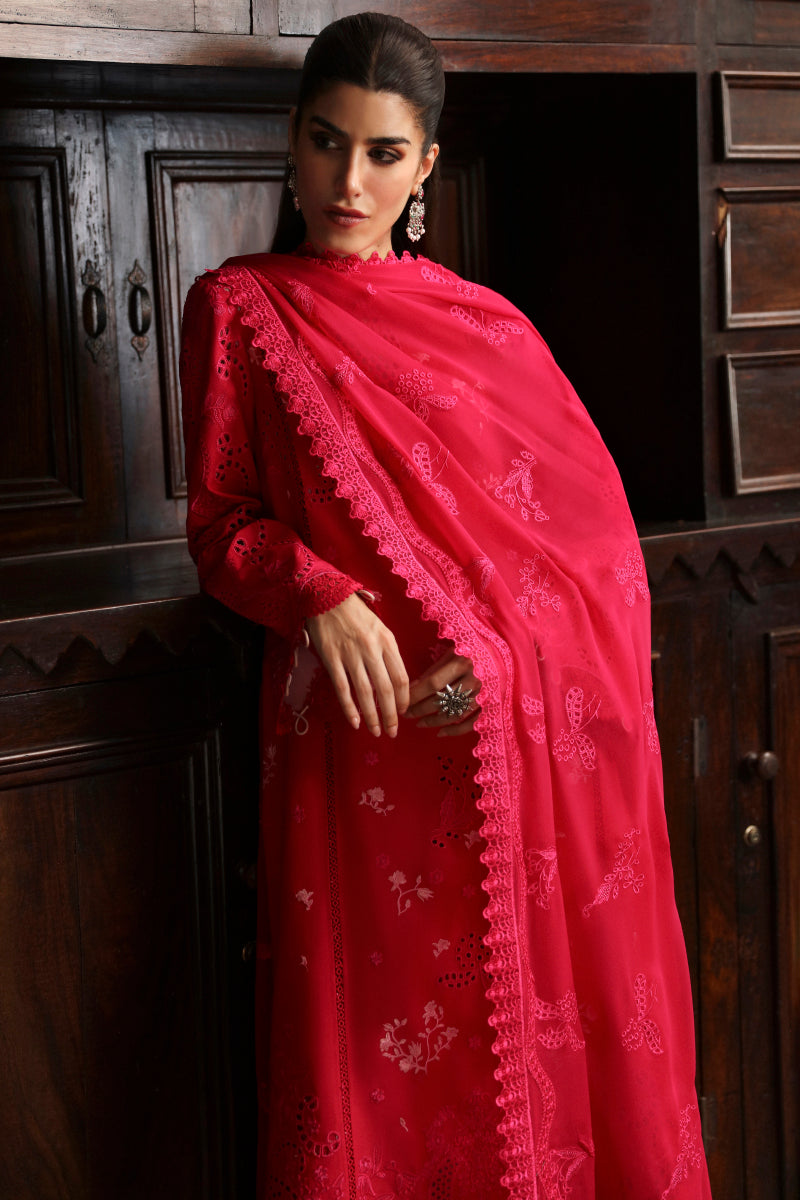 Qalamkar | Qlinekari Linen Collection | LM-07 NEESA by Qalamkar - Designer Dress - Type: Luxury - Available at Libayah - 100% Original