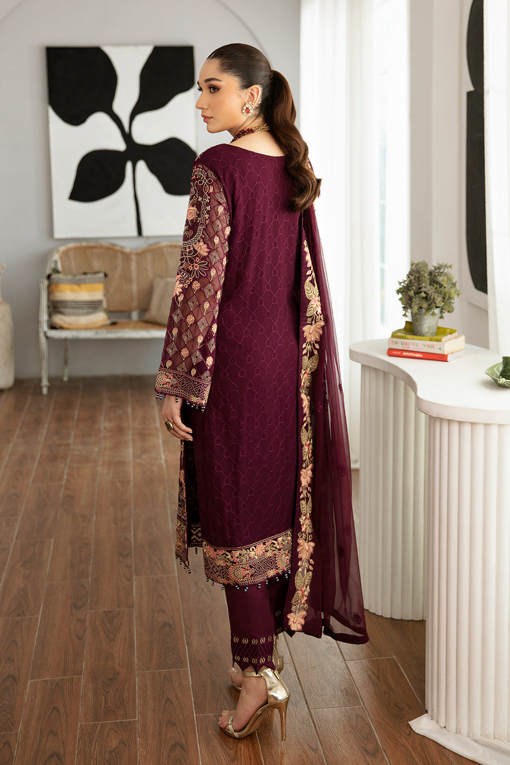 Ramsha | Rangoon Chiffon Collection 24 |D-1104 by Ramsha - Designer Dress - Type: Ladies Clothes - Available at Libayah - 100% Original