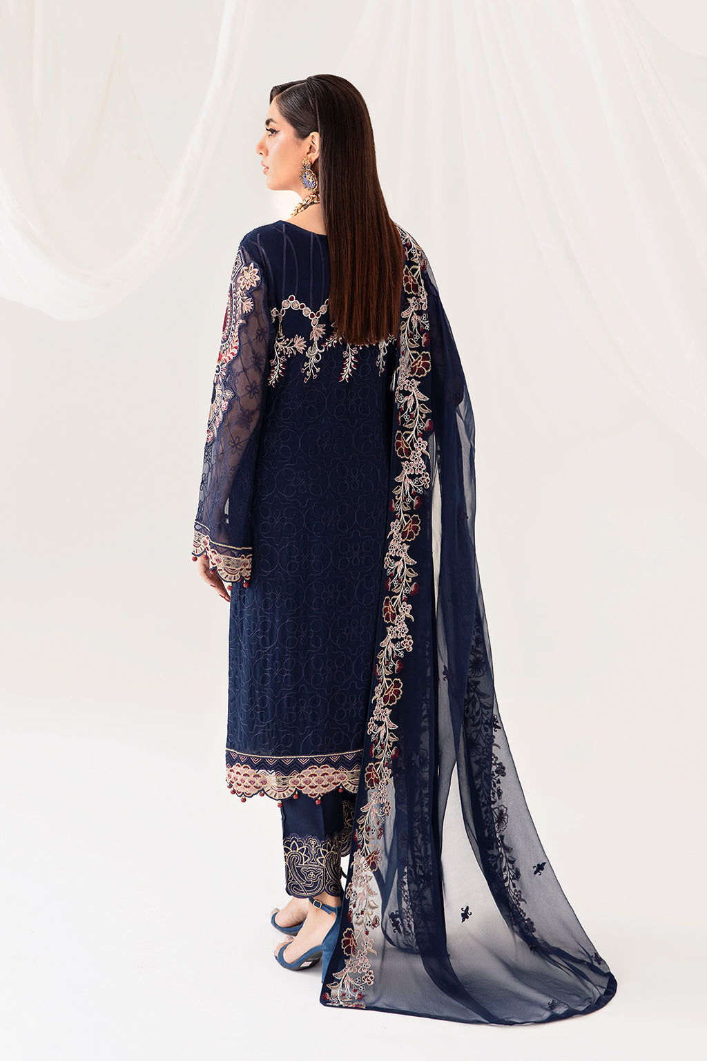 Ramsha | Rangoon Chiffon Collection 24 | D-1011 by Ramsha - Designer Dress - Type: Ladies Clothes - Available at Libayah - 100% Original