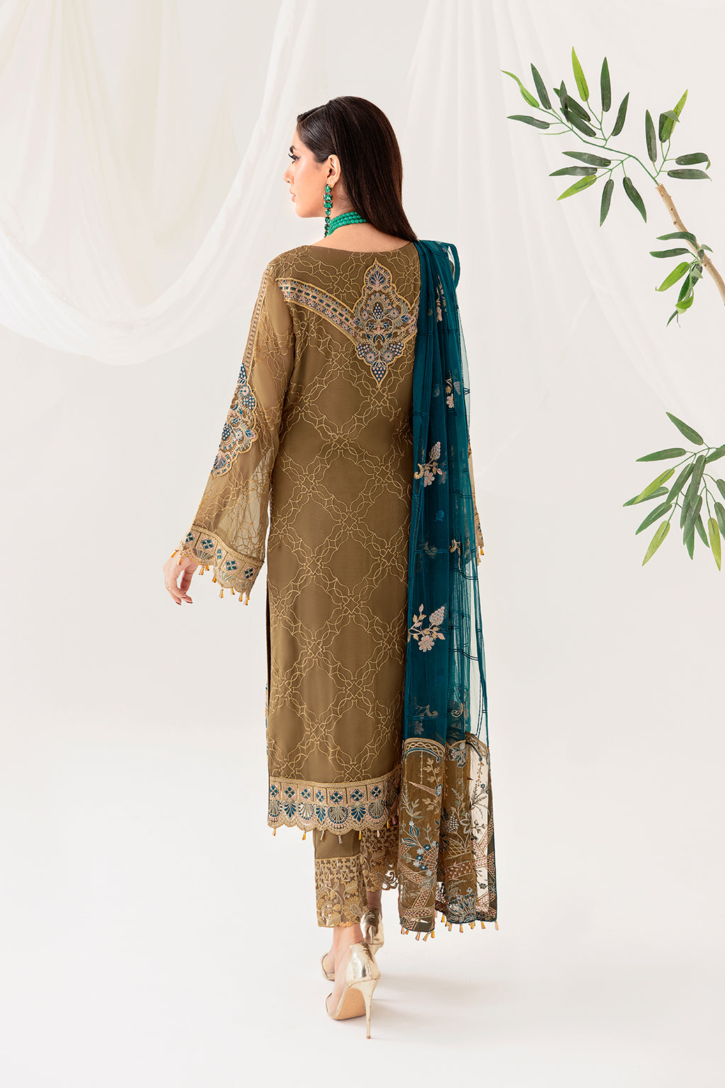 Ramsha | Rangoon Chiffon Collection 24 | D-1012 by Ramsha - Designer Dress - Type: Ladies Clothes - Available at Libayah - 100% Original