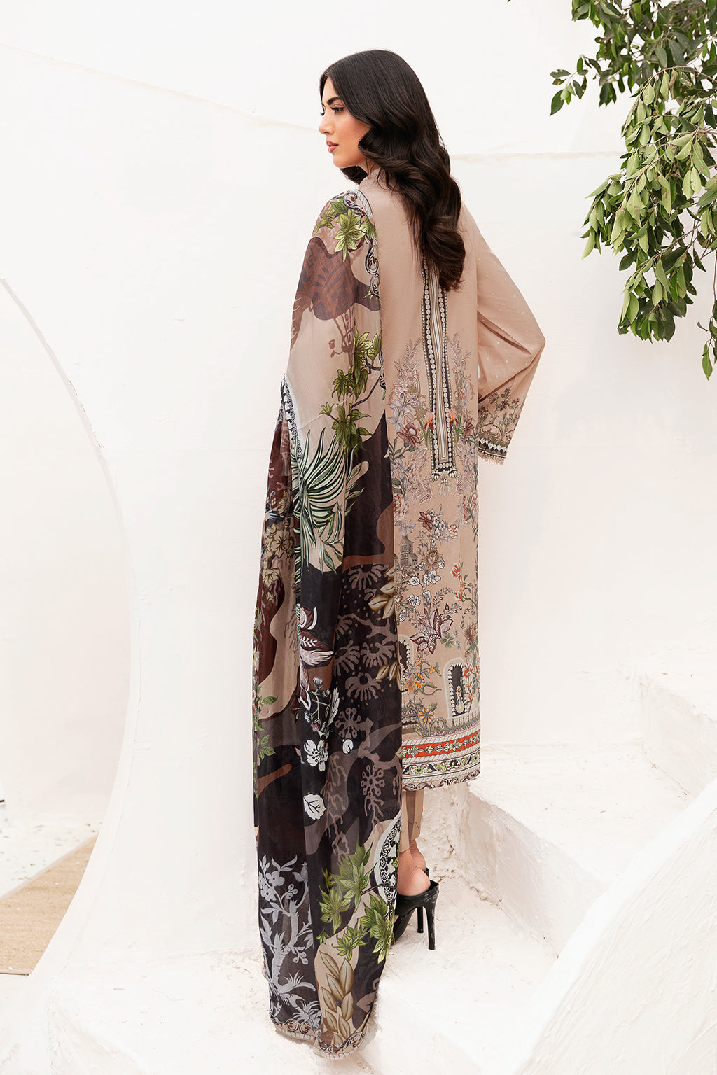 Ramsha | Mashaal Luxury Lawn | L-1106 by Ramsha - Designer Dress - Type: Ladies Clothes - Available at Libayah - 100% Original