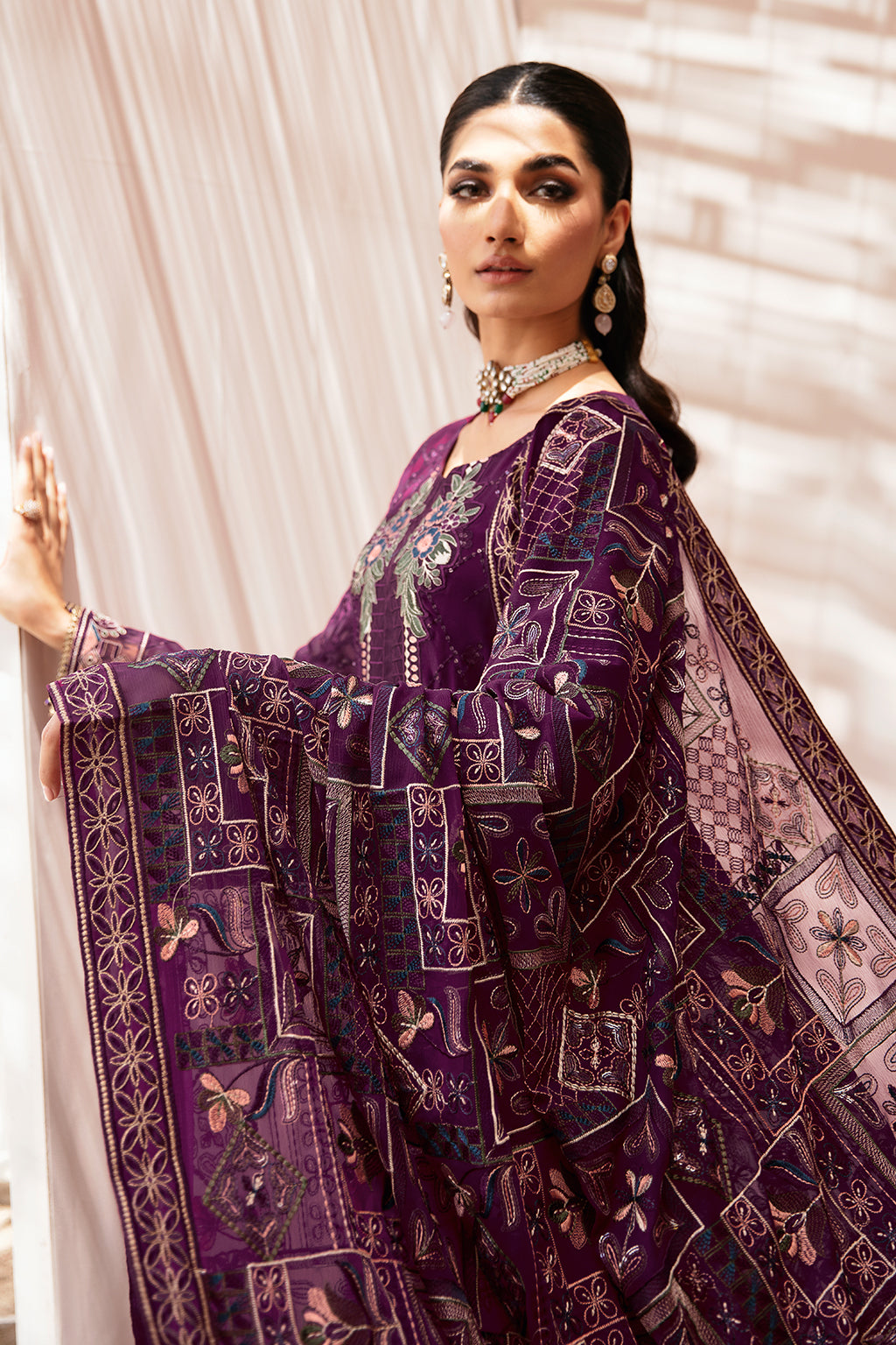 Ramsha | Weightless Chiffon 24 | K-201 by Ramsha - Designer Dress - Type: Ladies Clothes - Available at Libayah - 100% Original