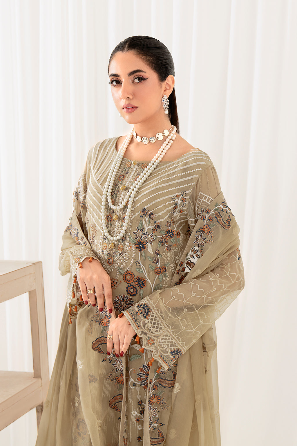 Ramsha | Rangoon Chiffon Collection 24 | D-1001 by Ramsha - Designer Dress - Type: Ladies Clothes - Available at Libayah - 100% Original