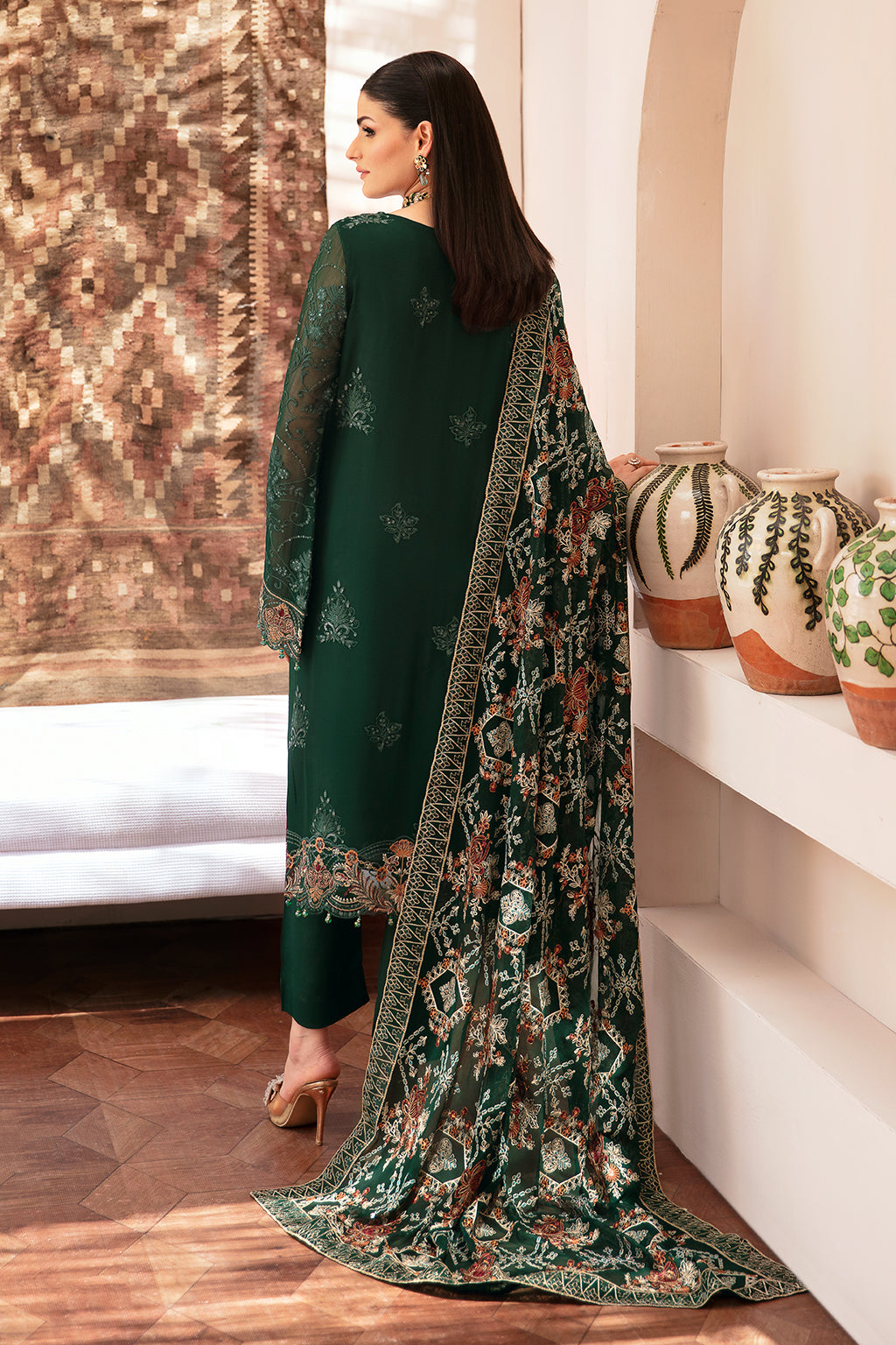 Ramsha | Weightless Chiffon 24 | K-207 by Ramsha - Designer Dress - Type: Ladies Clothes - Available at Libayah - 100% Original