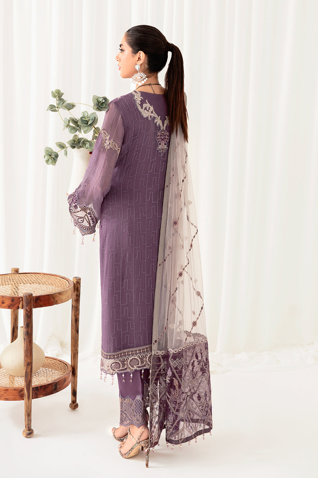 Ramsha | Rangoon Chiffon Collection 24 | D-1002 by Ramsha - Designer Dress - Type: Ladies Clothes - Available at Libayah - 100% Original