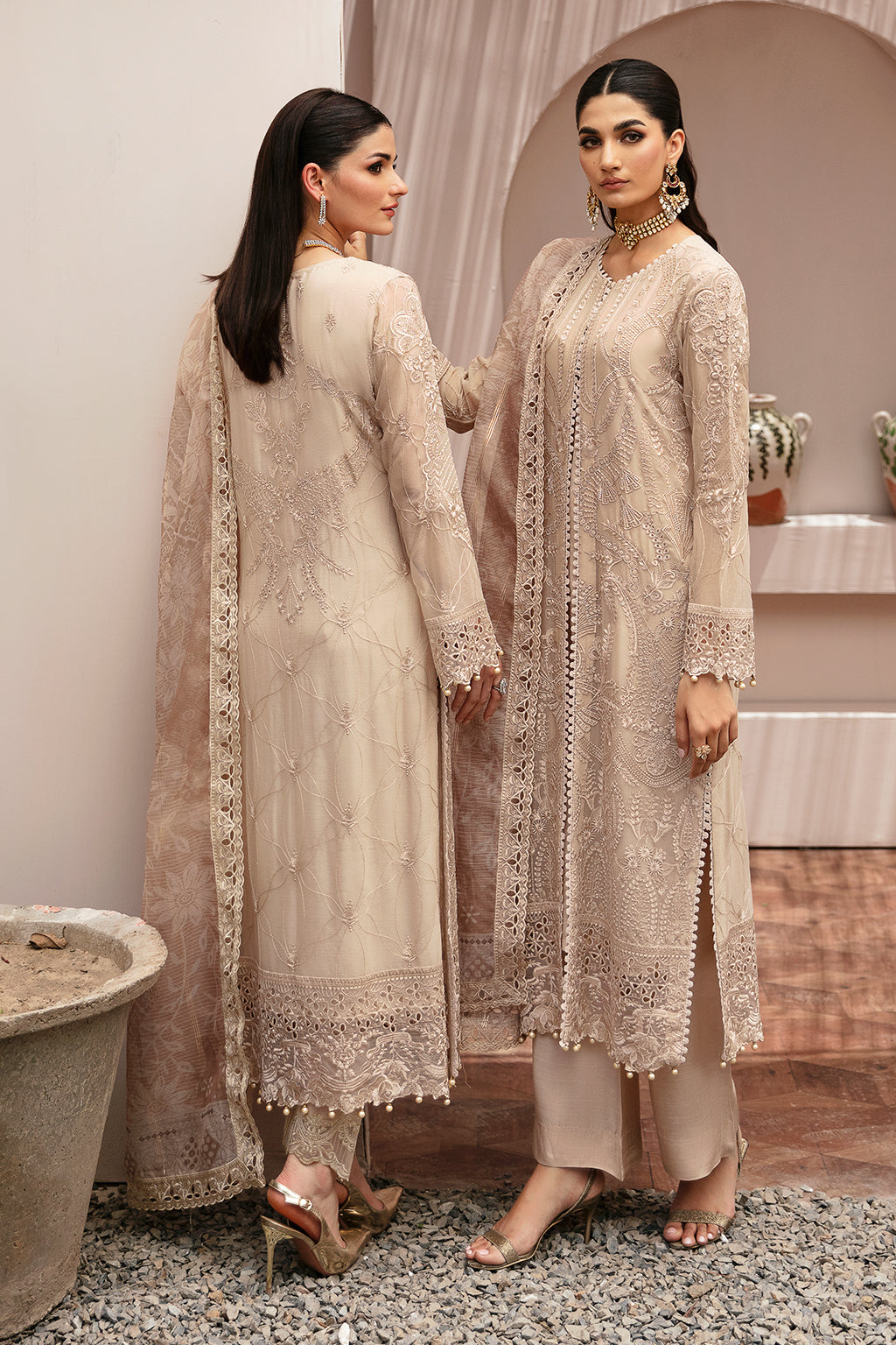 Ramsha | Weightless Chiffon 24 | K-202 by Ramsha - Designer Dress - Type: Ladies Clothes - Available at Libayah - 100% Original
