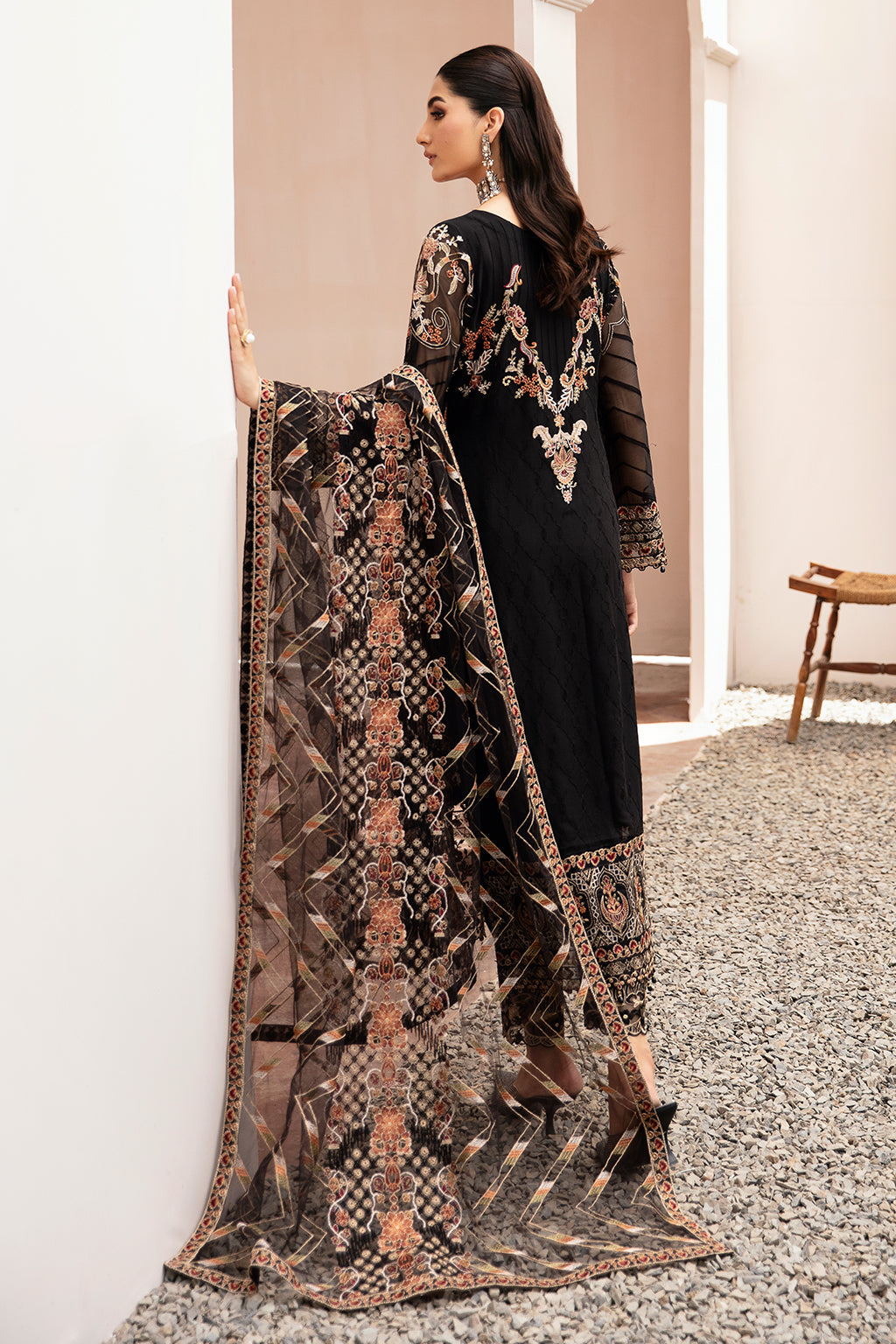 Ramsha | Weightless Chiffon 24 | K-205 by Ramsha - Designer Dress - Type: Ladies Clothes - Available at Libayah - 100% Original