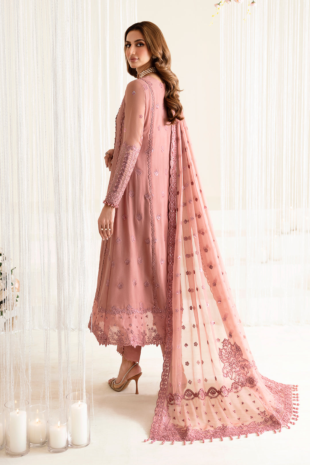Alizeh | Reena Wedding Edits | AF-HM-4016-CRIMSON by Alizeh - Designer Dress - Type: Ladies Clothes - Available at Libayah - 100% Original