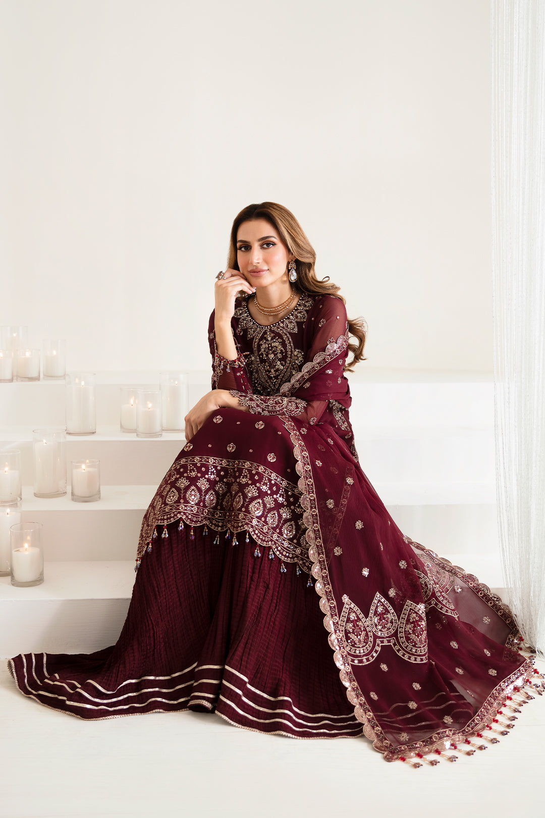 Alizeh | Reena Wedding Edits | AF-HM-4009-MEADOW by Alizeh - Designer Dress - Type: Ladies Clothes - Available at Libayah - 100% Original