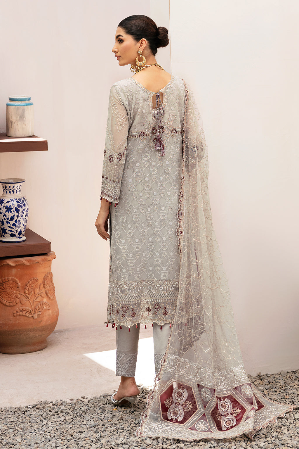 Ramsha | Weightless Chiffon 24 | K-208 by Ramsha - Designer Dress - Type: Ladies Clothes - Available at Libayah - 100% Original