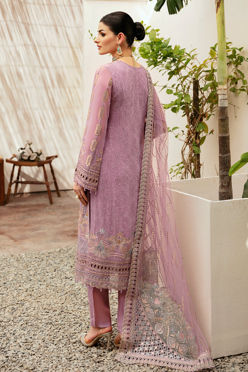 Ramsha | Weightless Chiffon 24 | K-204 by Ramsha - Designer Dress - Type: Ladies Clothes - Available at Libayah - 100% Original