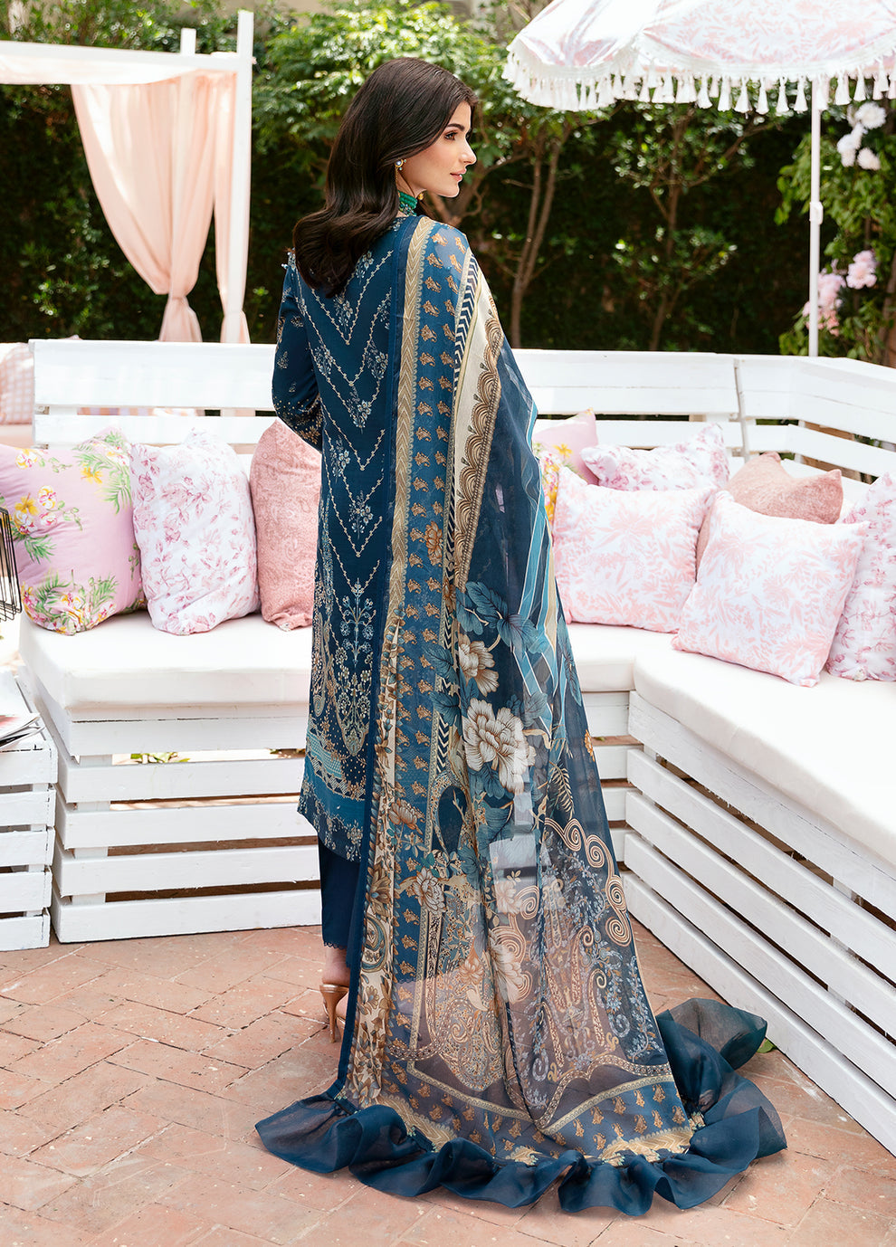 Gulaal | Summer Glow Lawn 24 | SYLVIYA (GL-L-24V3-01) by Gulaal - Designer Dress - Type: Ladies Clothes - Available at Libayah - 100% Original