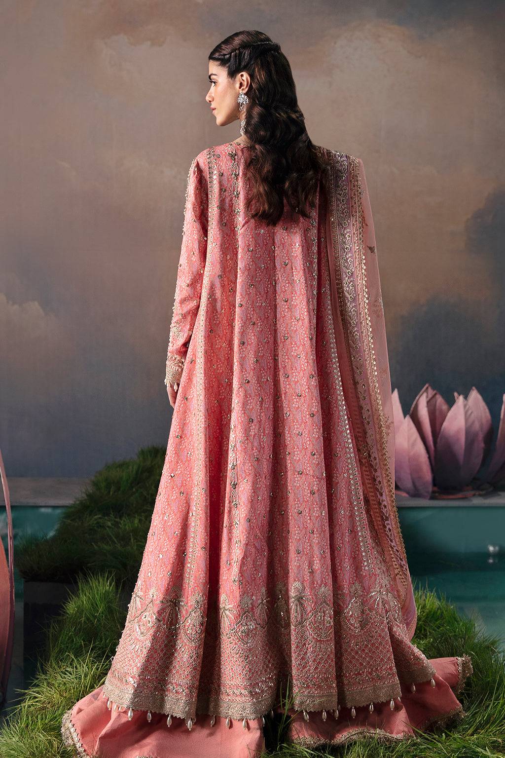 Afrozeh | Wild Flower Bloom Luxury Formals | Alana by Afrozeh - Designer Dress  - Type : Ladies Clothes - Available at Libayah - 100% Original 