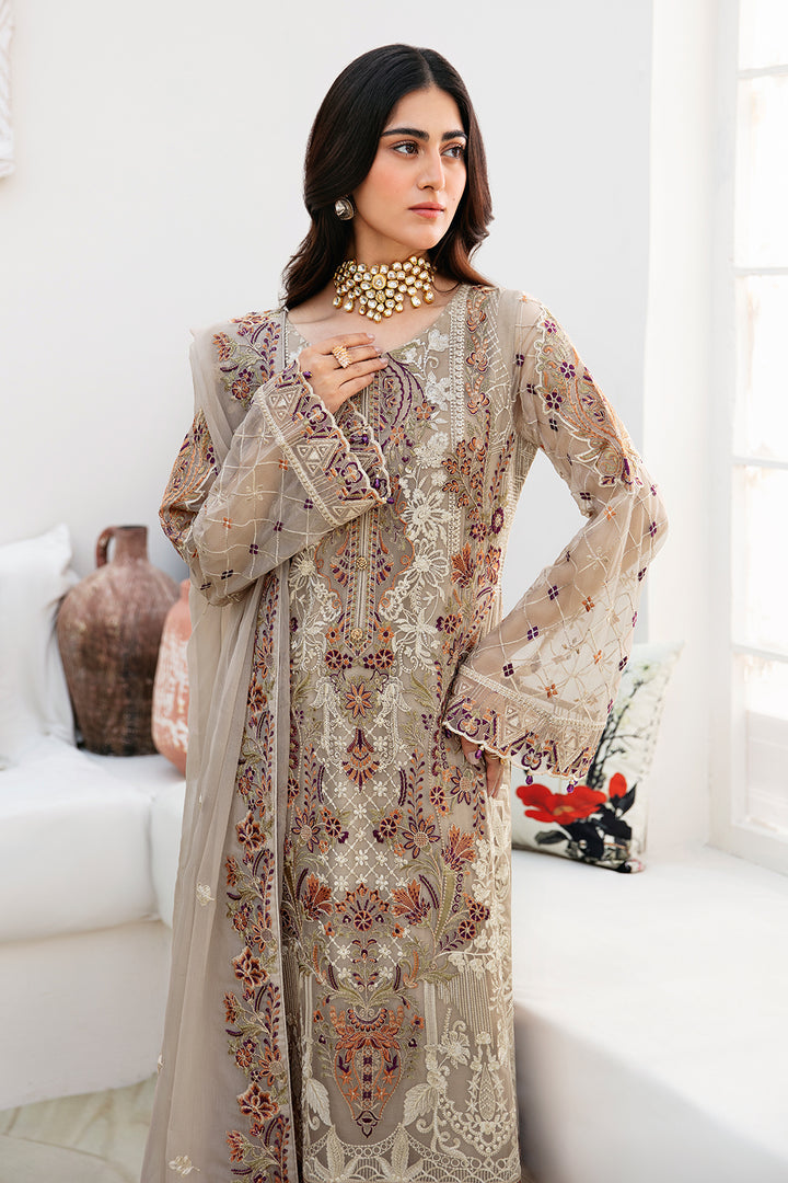 Ramsha | Chevron Chiffon Collection | A-806 by Ramsha - Designer Dress - Type: Ladies Clothes - Available at Libayah - 100% Original