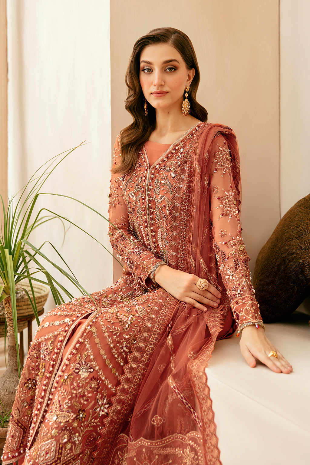 Ramsha | Luxury Wedding Collection | HB-402 by Ramsha - Designer Dress - Type: Formal - Available at Libayah - 100% Original