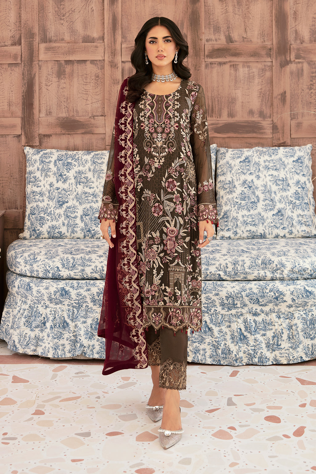 Ramsha | Ramsha Collection | F-2604 by Ramsha - Designer Dress  - Type : Ladies Clothes - Available at Libayah - 100% Original 