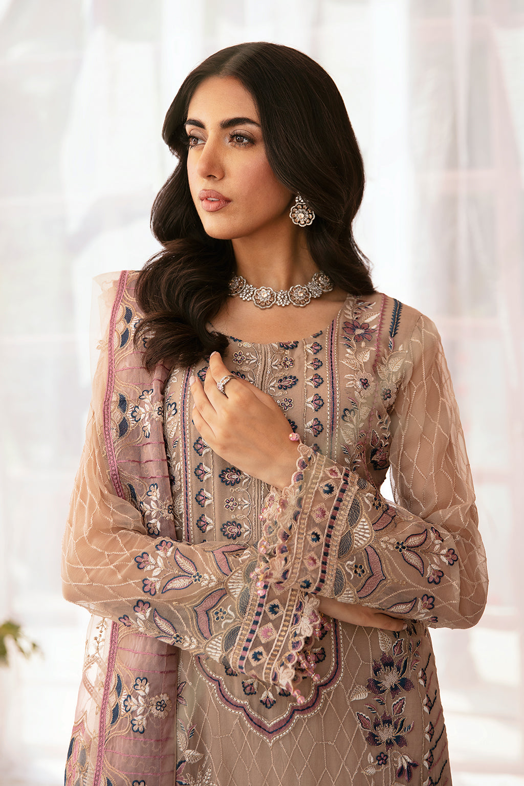 Ramsha | Weightless Chiffon 24 | F-2611 by Ramsha - Designer Dress - Type: Ladies Clothes - Available at Libayah - 100% Original