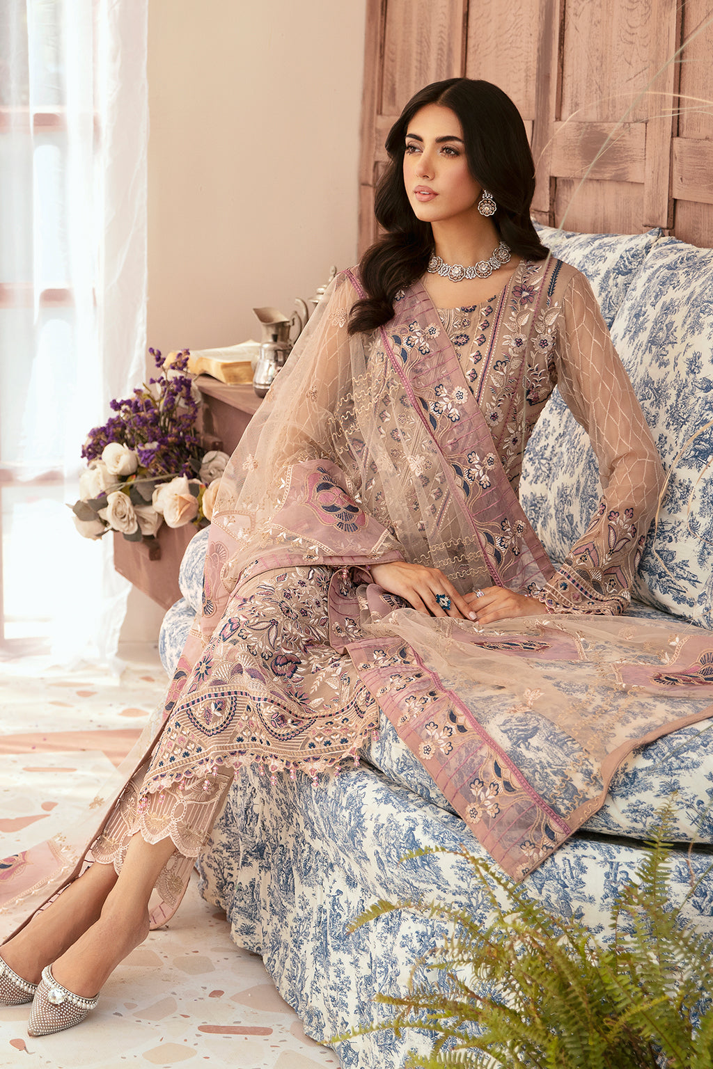 Ramsha | Weightless Chiffon 24 | F-2611 by Ramsha - Designer Dress - Type: Ladies Clothes - Available at Libayah - 100% Original