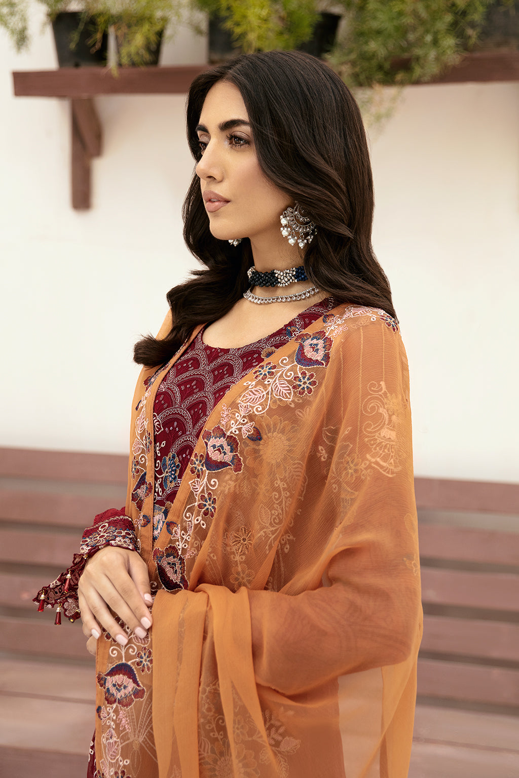 Ramsha | Weightless Chiffon 24 | F-2612 by Ramsha - Designer Dress - Type: Ladies Clothes - Available at Libayah - 100% Original
