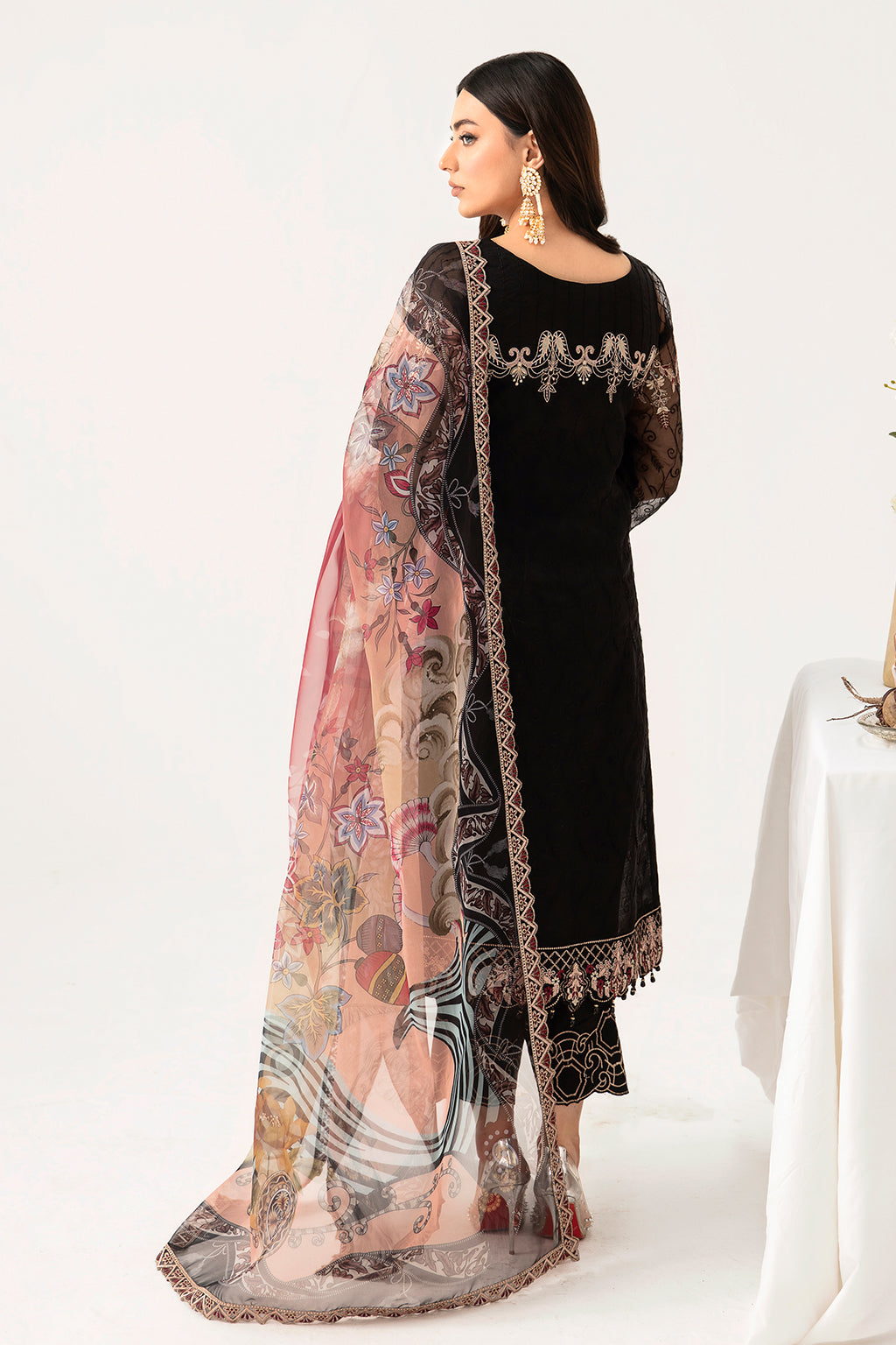 Ramsha | Minhal Organza Collection | M-1105 by Ramsha - Designer Dress - Type: Ladies Clothes - Available at Libayah - 100% Original