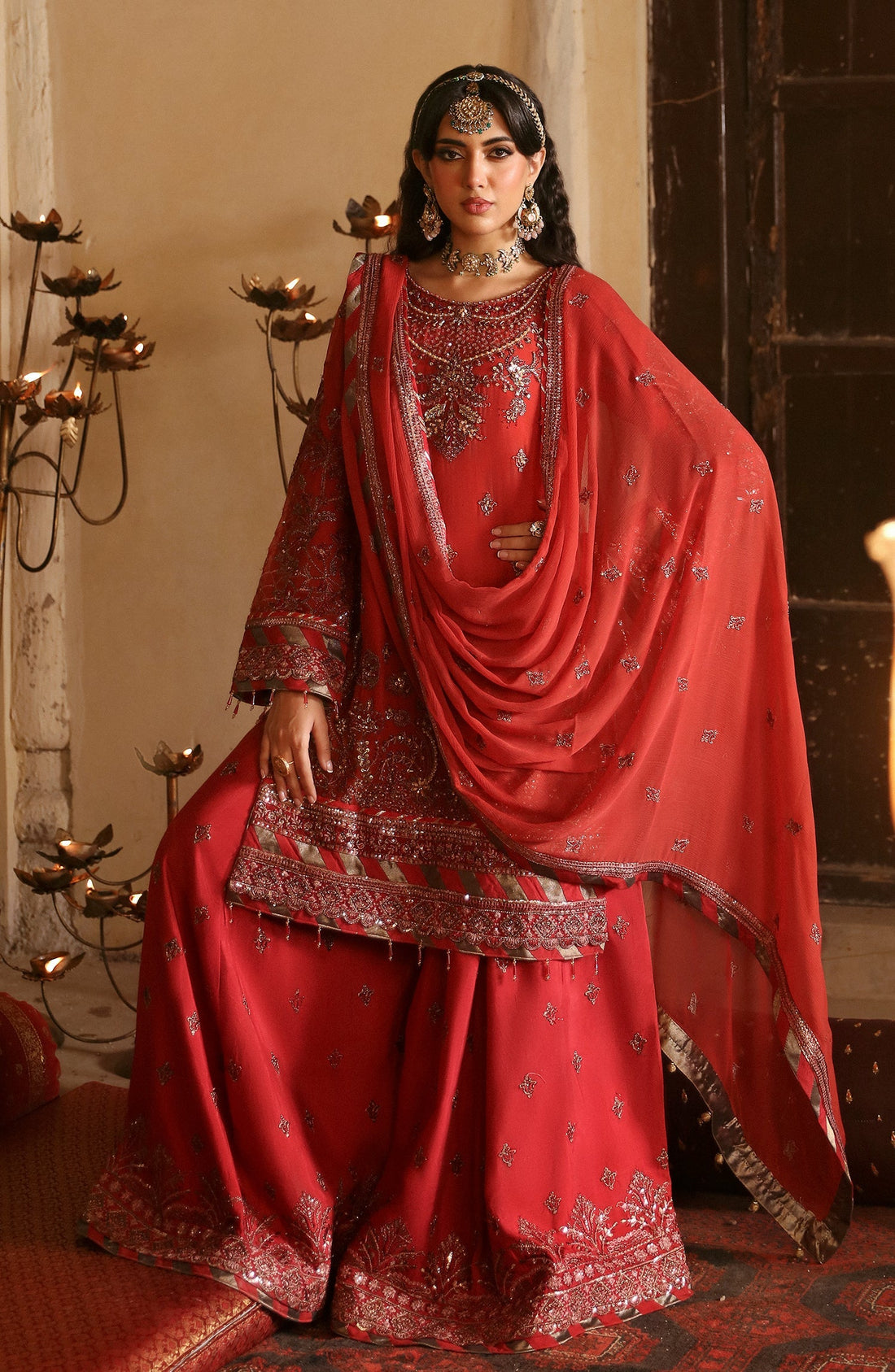 Emaan Adeel | Devdas Formals | KOYAL by Emaan Adeel - Designer Dress - Type: Ladies Clothes - Available at Libayah - 100% Original