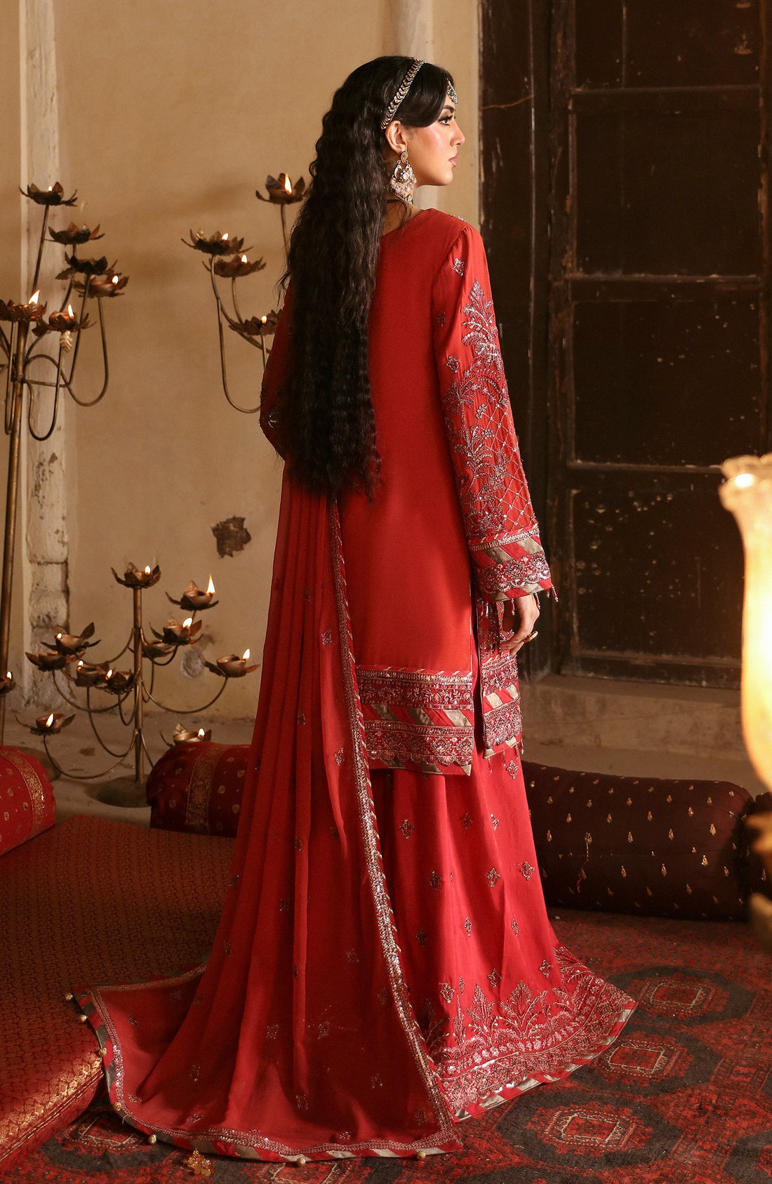 Emaan Adeel | Devdas Formals | KOYAL by Emaan Adeel - Designer Dress - Type: Ladies Clothes - Available at Libayah - 100% Original