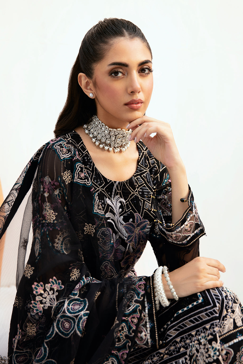 Ramsha | Weightless Chiffon 24 | F-2606 by Ramsha - Designer Dress - Type: Ladies Clothes - Available at Libayah - 100% Original