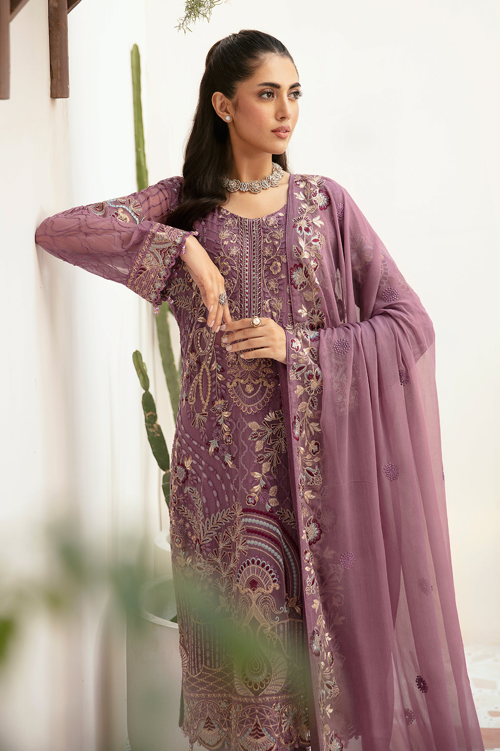 Ramsha | Weightless Chiffon 24 | F-2610 by Ramsha - Designer Dress - Type: Ladies Clothes - Available at Libayah - 100% Original