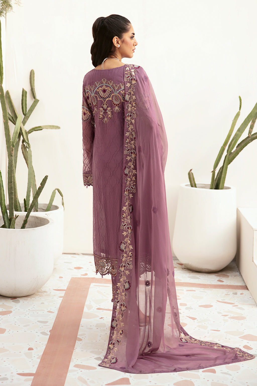 Ramsha | Weightless Chiffon 24 | F-2610 by Ramsha - Designer Dress - Type: Ladies Clothes - Available at Libayah - 100% Original