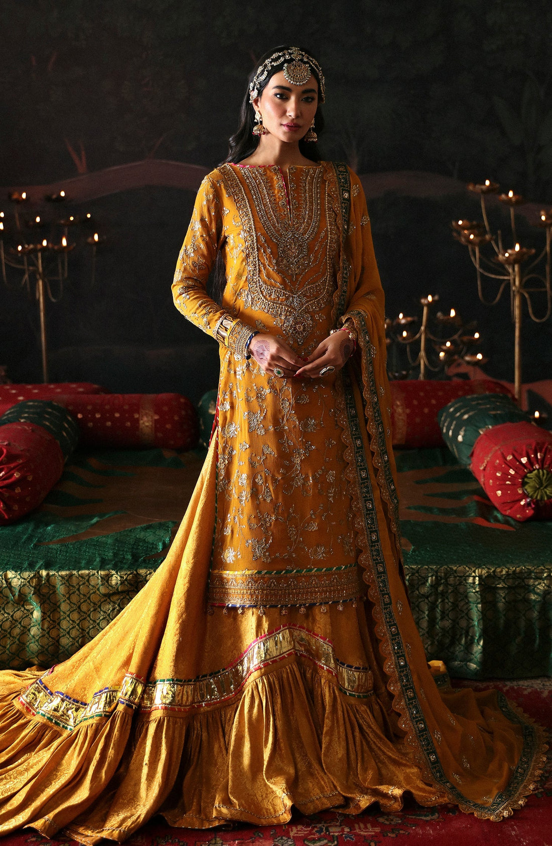 Emaan Adeel | Devdas Formals | ROSHAN JAHAN by Emaan Adeel - Designer Dress - Type: Ladies Clothes - Available at Libayah - 100% Original