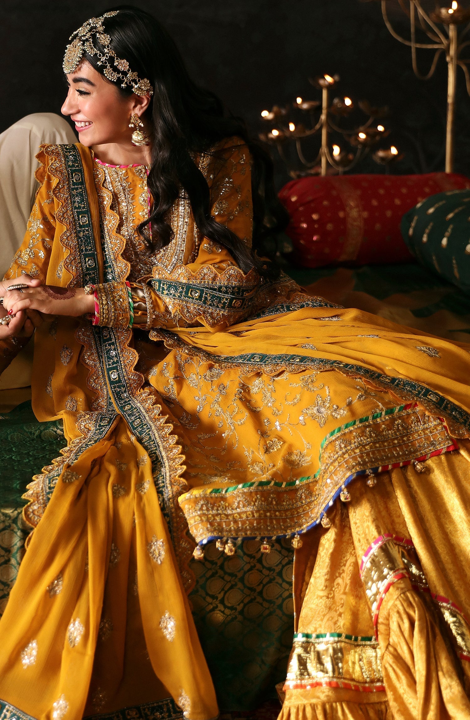 Emaan Adeel | Devdas Formals | ROSHAN JAHAN by Emaan Adeel - Designer Dress - Type: Ladies Clothes - Available at Libayah - 100% Original