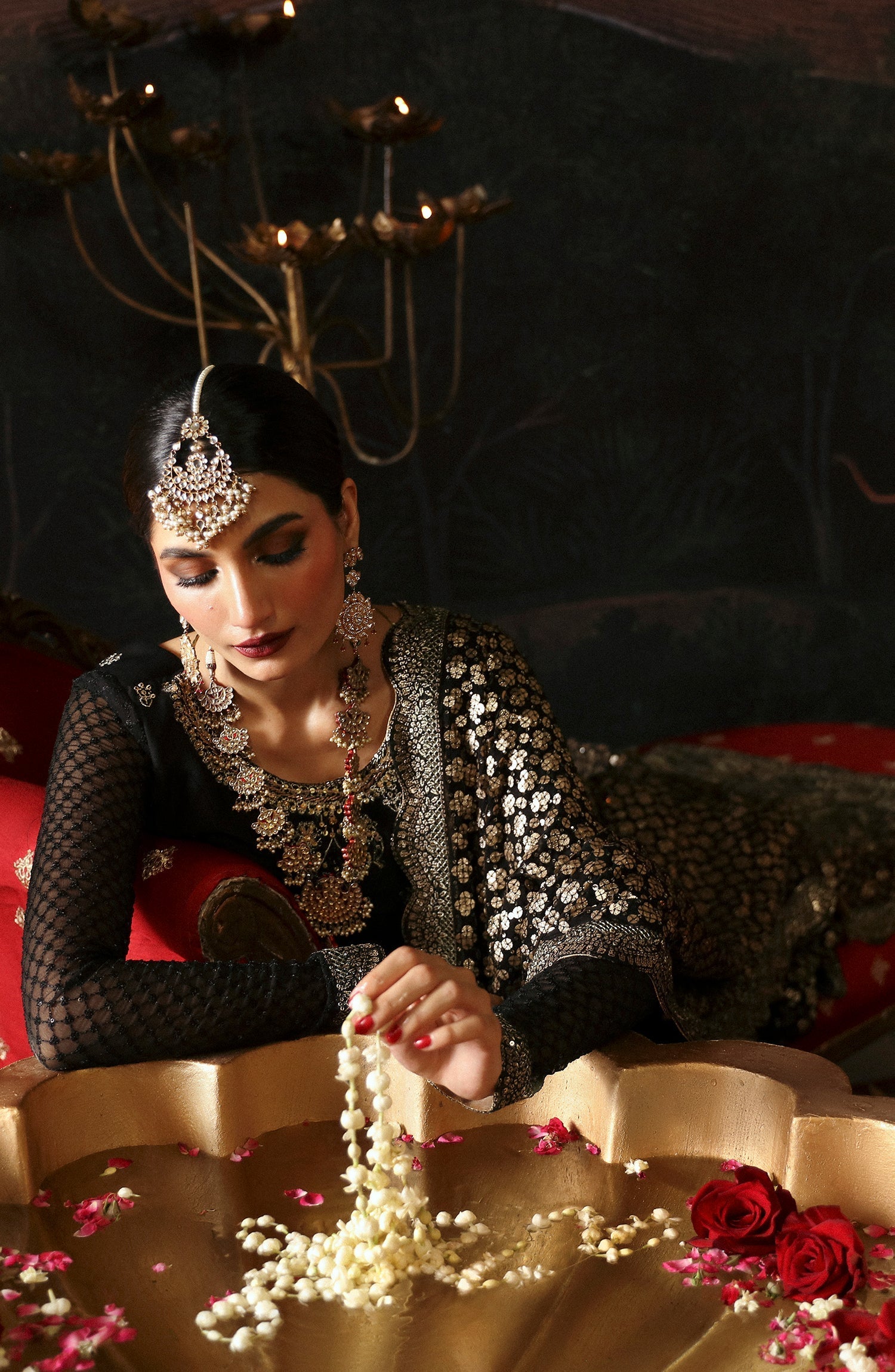 Emaan Adeel | Devdas Formals | ZEBA by Emaan Adeel - Designer Dress - Type: Ladies Clothes - Available at Libayah - 100% Original