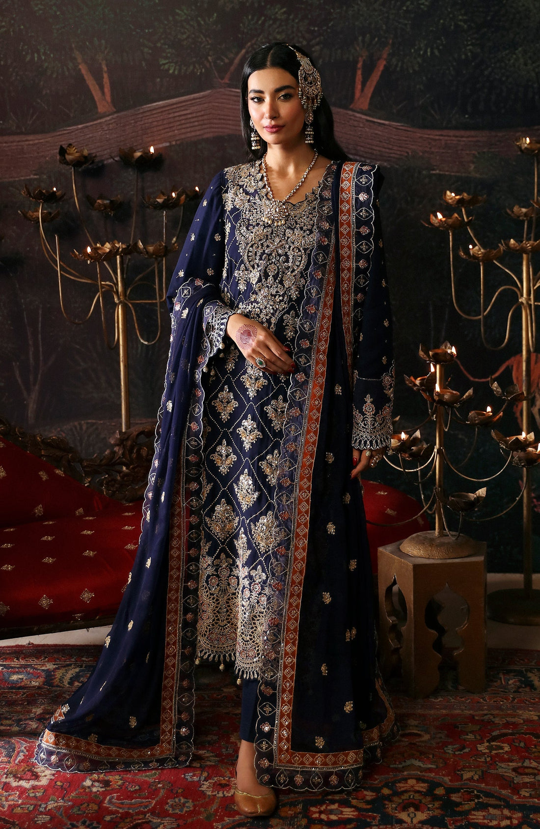 Emaan Adeel | Devdas Formals | NAZGUL by Emaan Adeel - Designer Dress - Type: Ladies Clothes - Available at Libayah - 100% Original