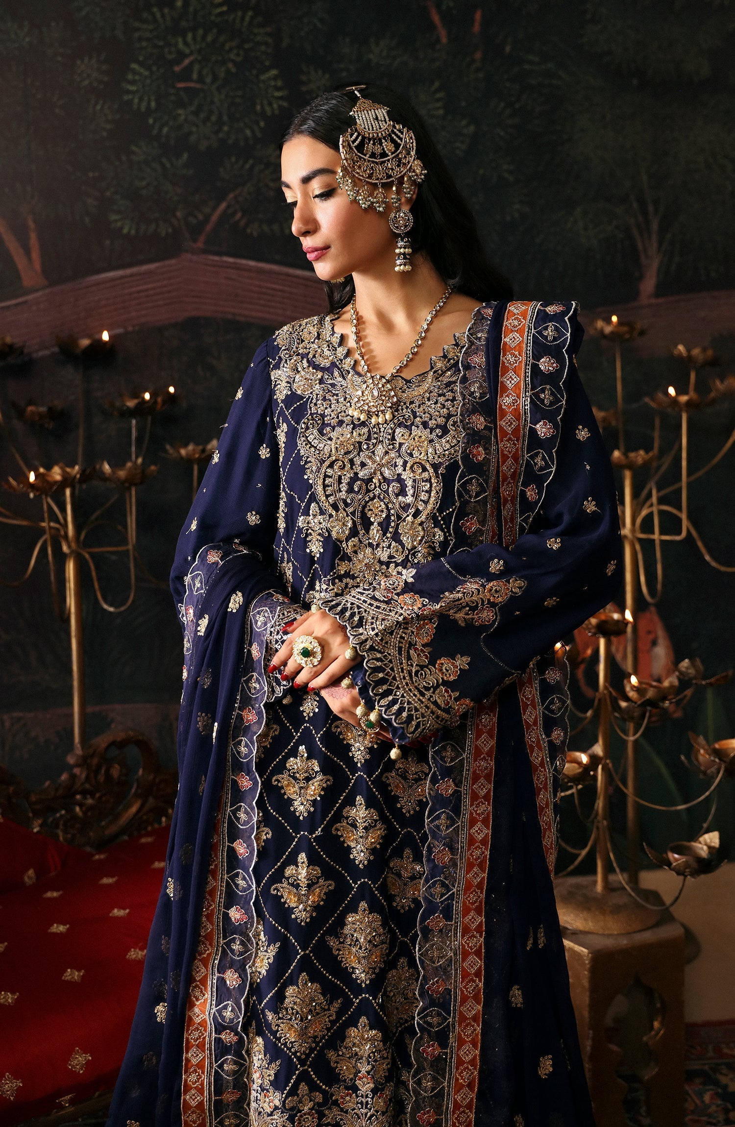Emaan Adeel | Devdas Formals | NAZGUL by Emaan Adeel - Designer Dress - Type: Ladies Clothes - Available at Libayah - 100% Original