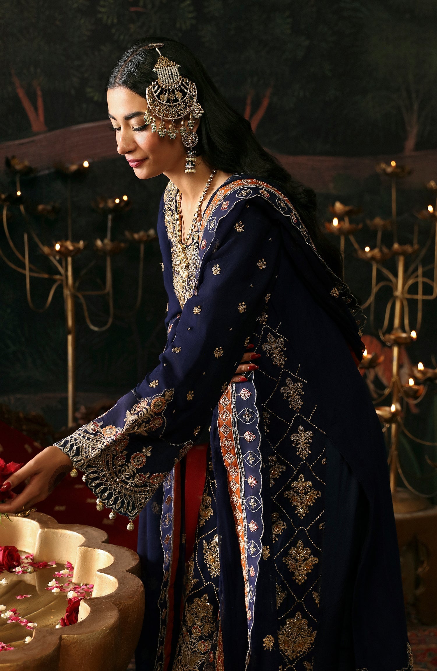 Emaan Adeel | Devdas Formals | NAZGUL by Emaan Adeel - Designer Dress - Type: Ladies Clothes - Available at Libayah - 100% Original