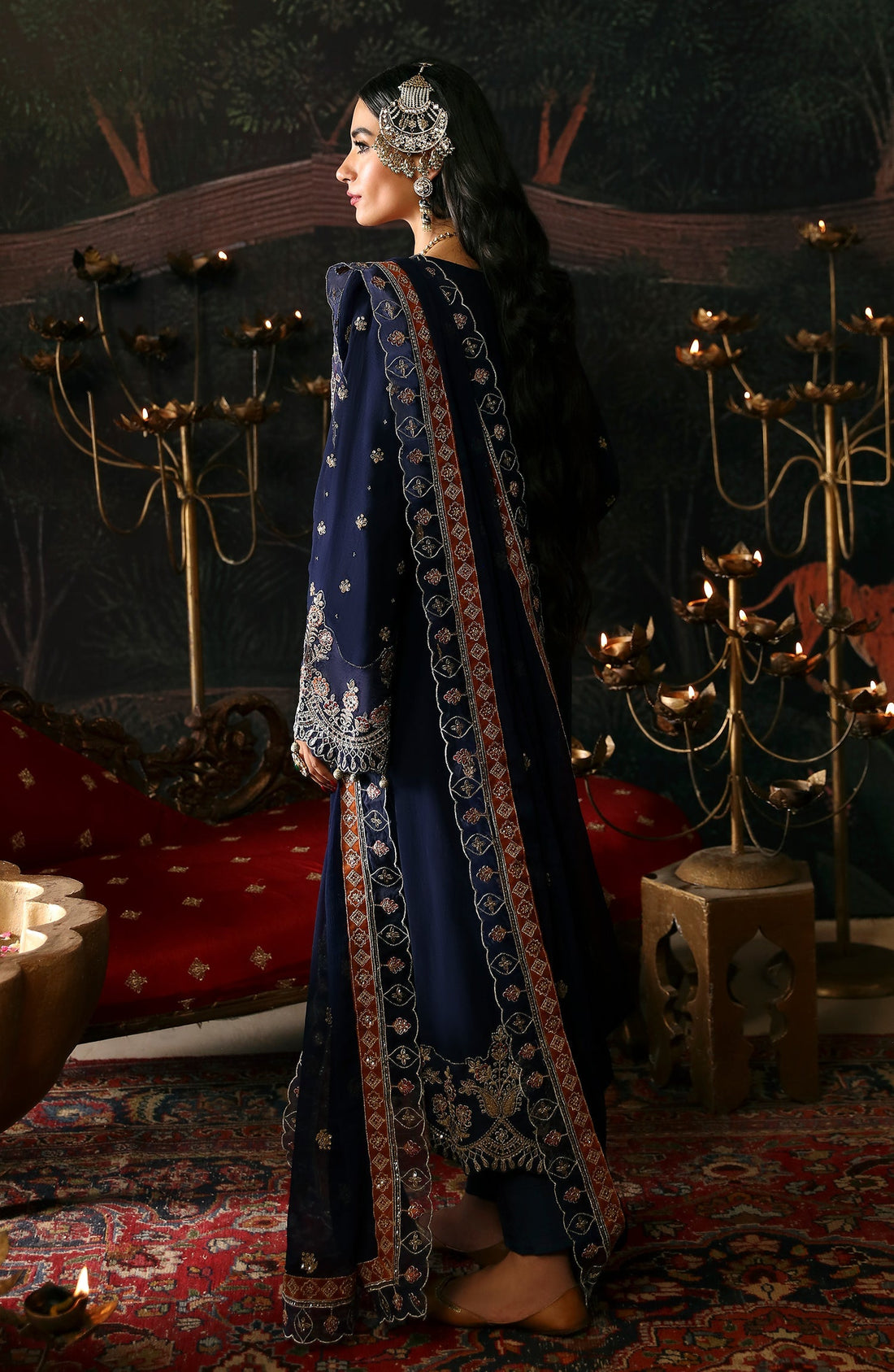 Emaan Adeel | Devdas Formals | NAZGUL by Emaan Adeel - Designer Dress - Type: Ladies Clothes - Available at Libayah - 100% Original