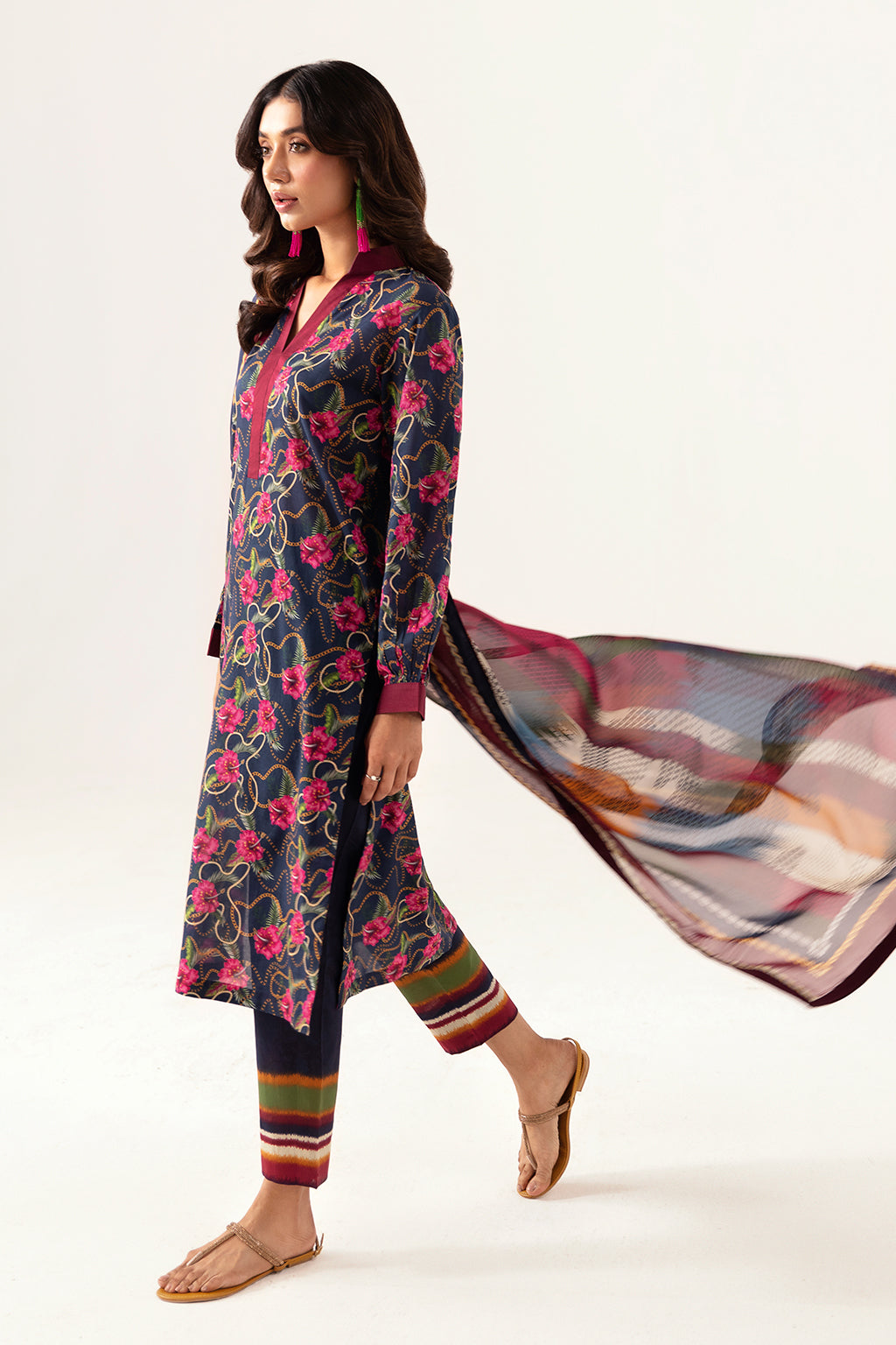 Ramsha | Pinted Lawn | RP-101 by Ramsha - Designer Dress - Type: Ladies Clothes - Available at Libayah - 100% Original