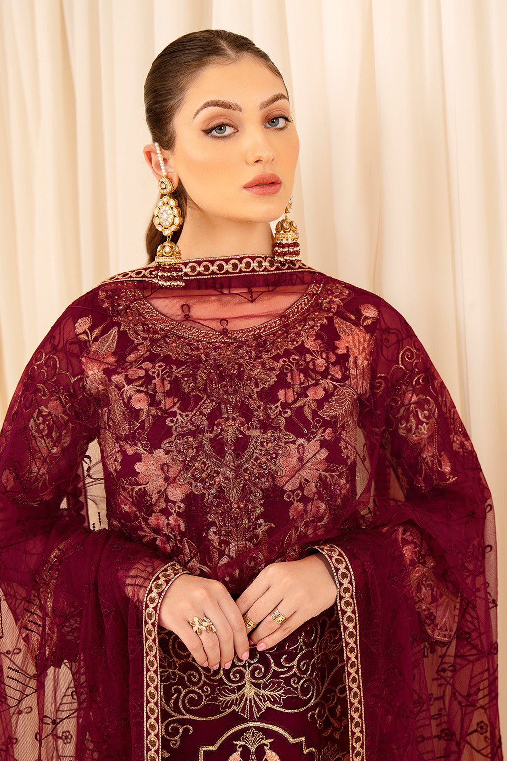 Ramsha | Minhal Organza Collection | M-706 by Ramsha - Designer Dress - Type: Ladies Clothes - Available at Libayah - 100% Original