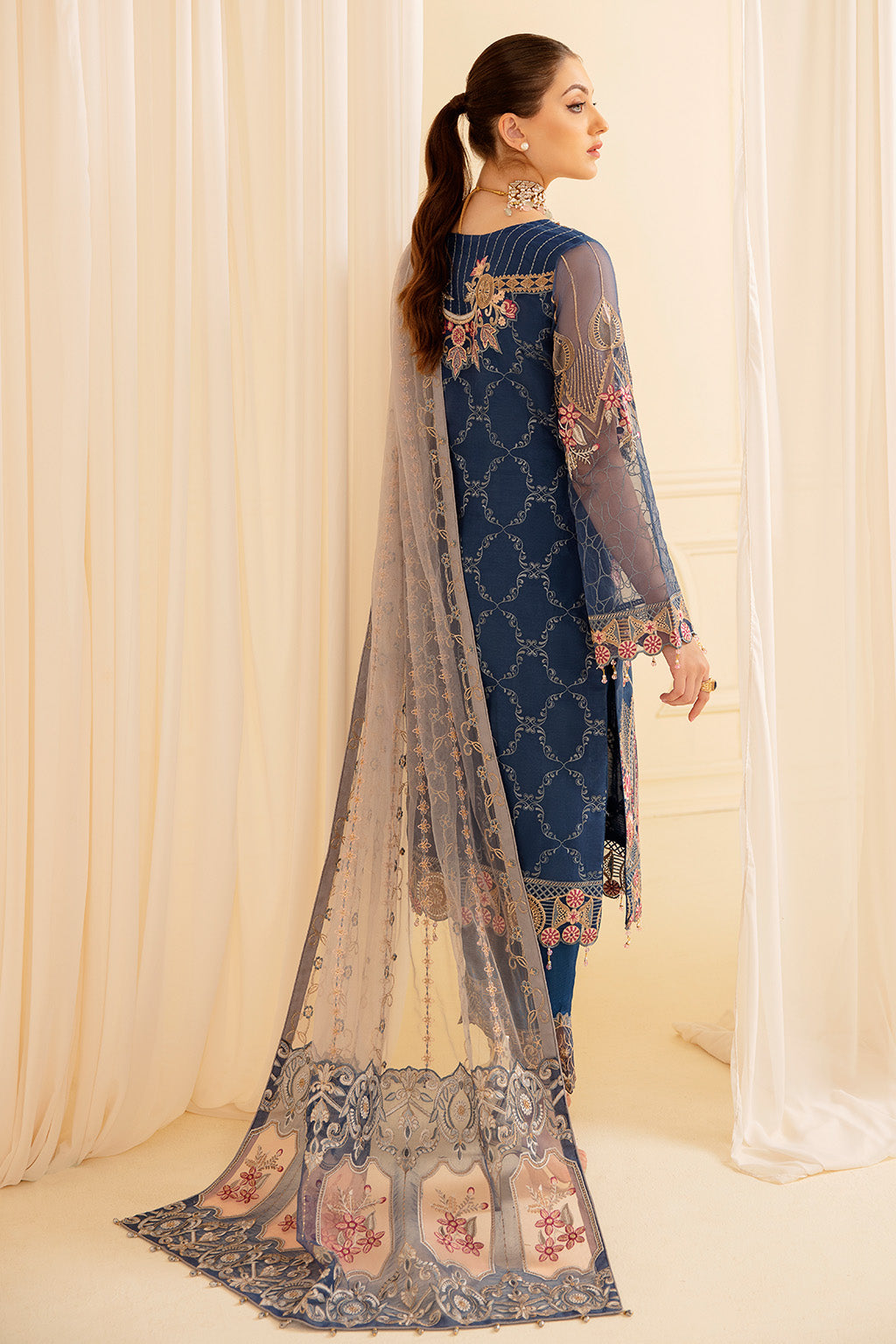 Ramsha | Minhal Organza Collection | M-701 by Ramsha - Designer Dress - Type: Ladies Clothes - Available at Libayah - 100% Original