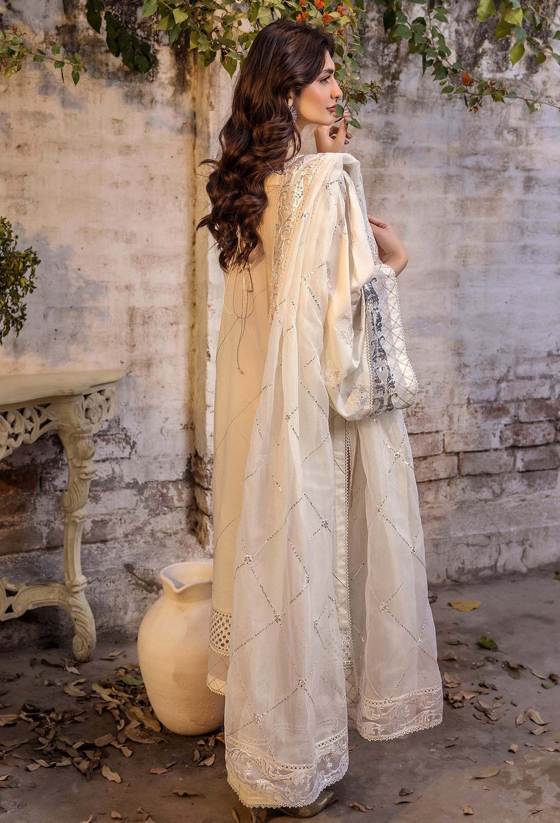Adans Libas | Inara 25 | CHIKANKARI 4771 by Adans Libas - Designer Dress - Type: Ladies Clothes - Available at Libayah - 100% Original
