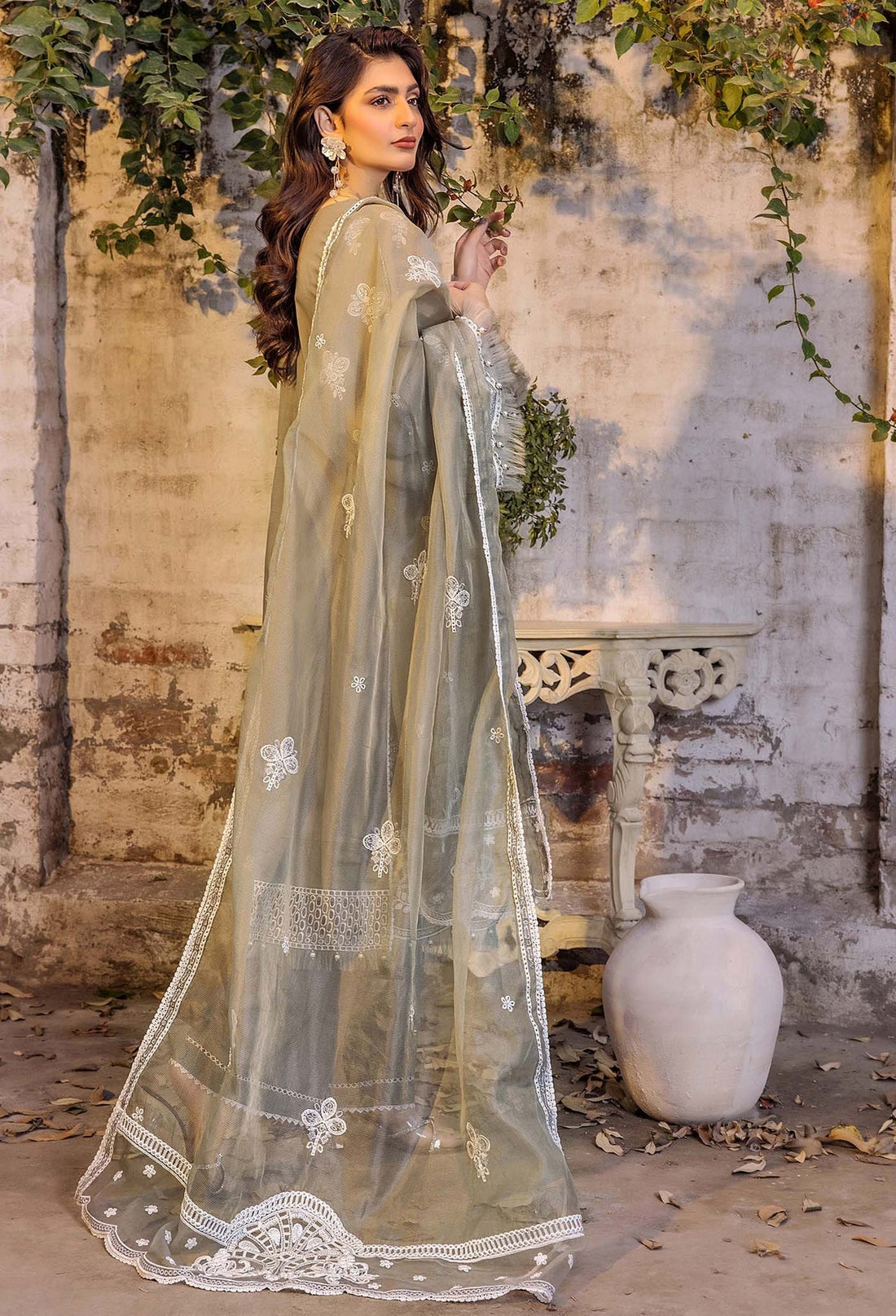 Adans Libas | Inara 25 | CHIKANKARI 4772 by Adans Libas - Designer Dress - Type: Ladies Clothes - Available at Libayah - 100% Original