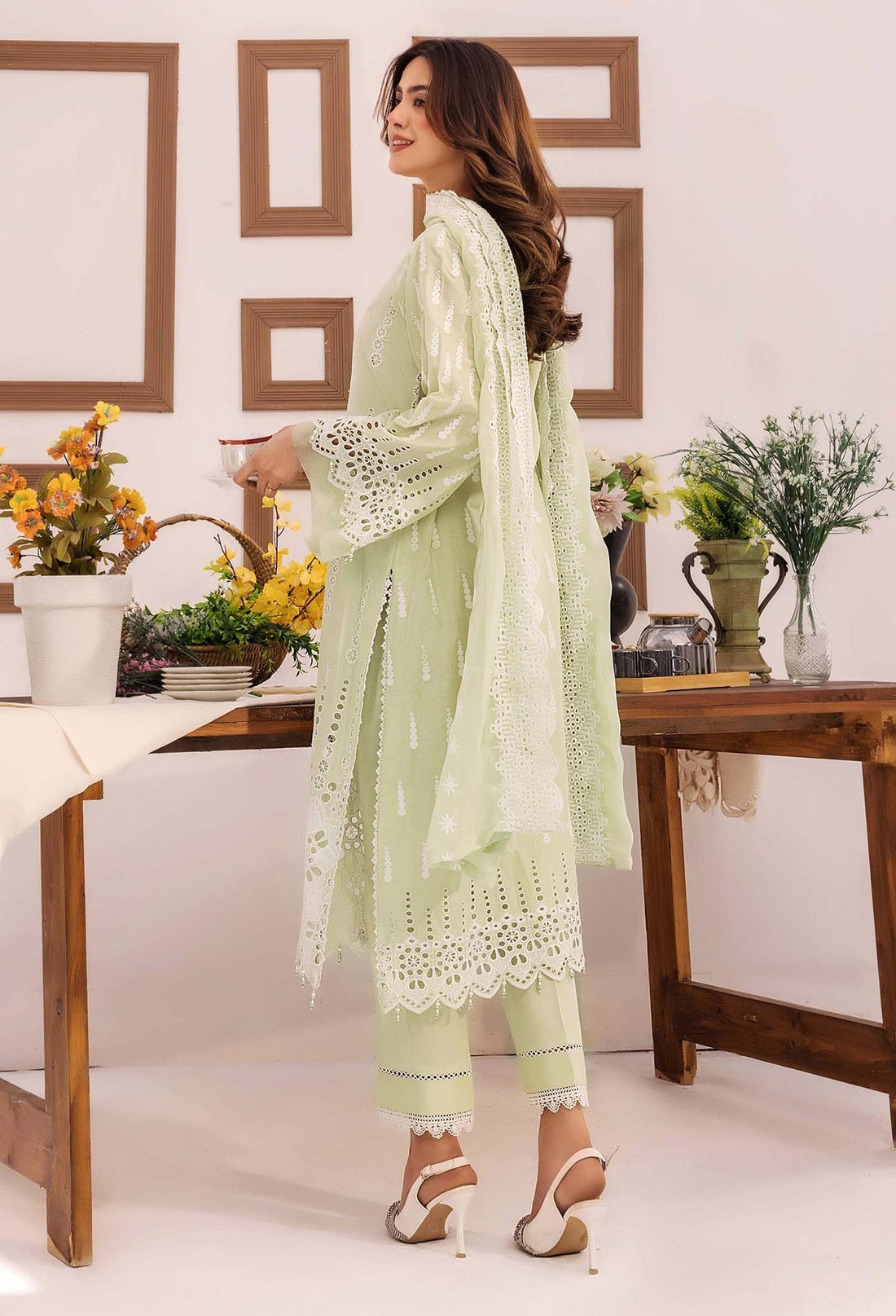 Adans Libas | Stella Chikankari 25 | 1021 by Adans Libas - Designer Dress - Type: Ladies Clothes - Available at Libayah - 100% Original