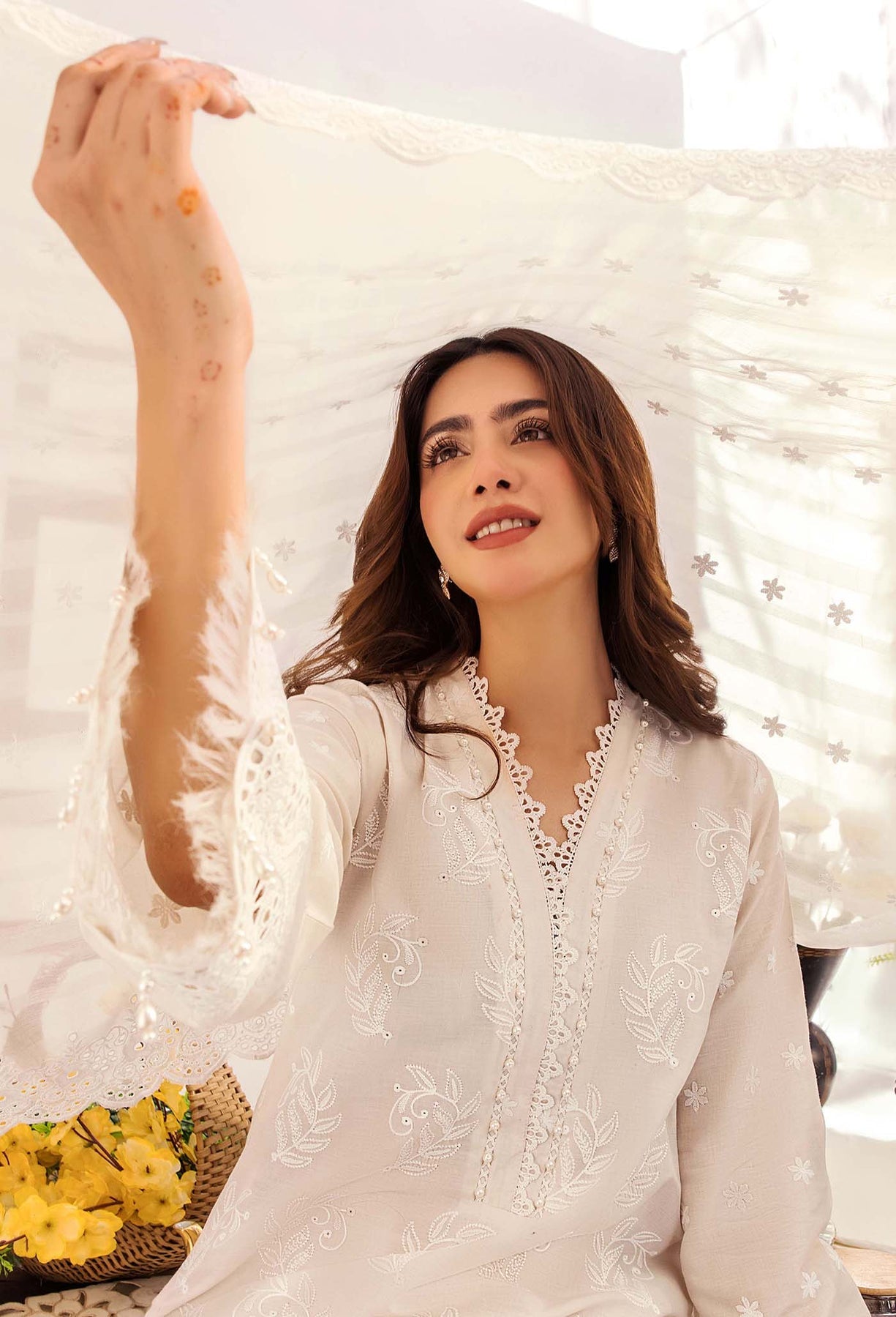Adans Libas | Stella Chikankari 25 | 1024 by Adans Libas - Designer Dress - Type: Ladies Clothes - Available at Libayah - 100% Original