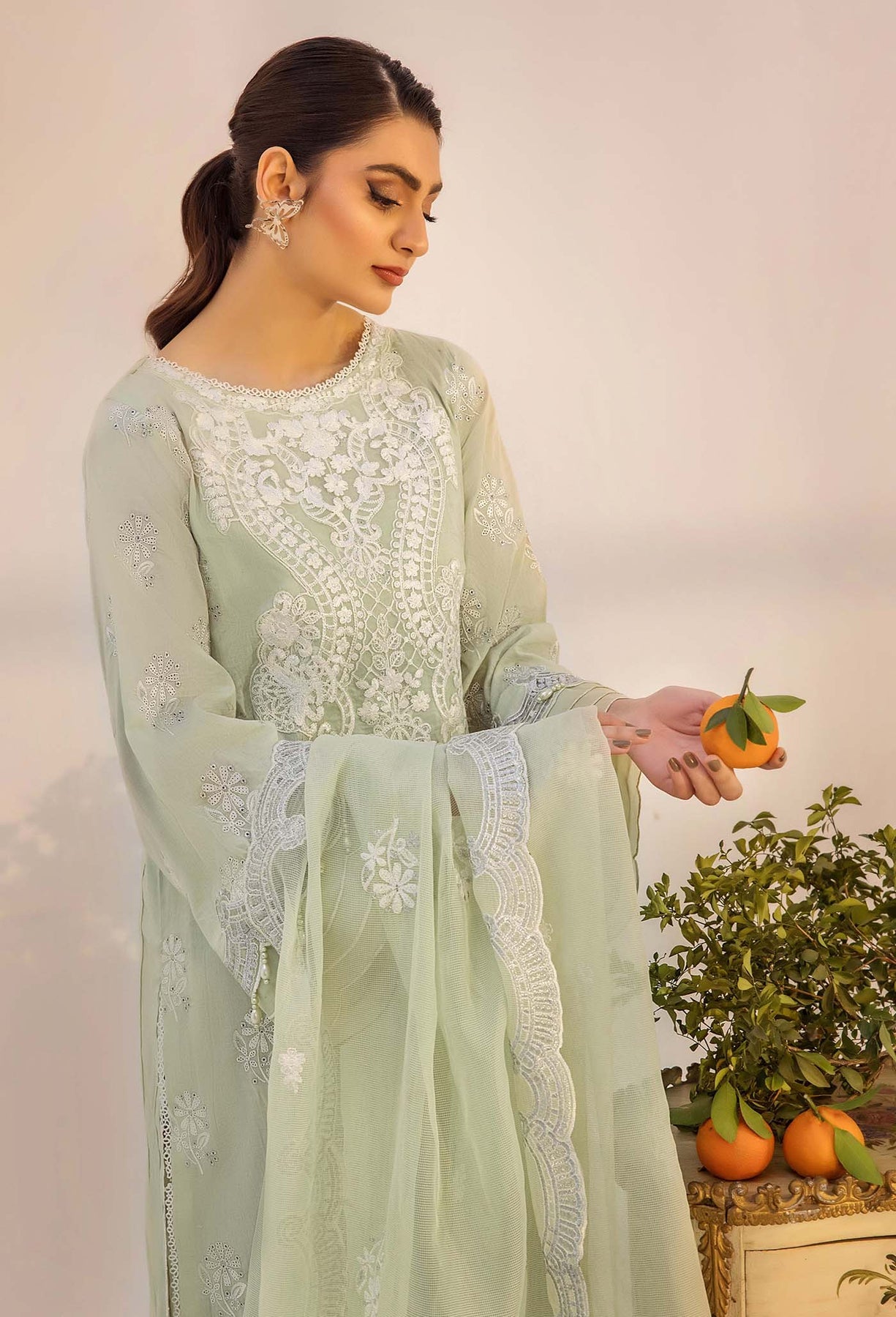 Adans Libas | Inara 25 | CHIKANKARI 4775 by Adans Libas - Designer Dress - Type: Ladies Clothes - Available at Libayah - 100% Original