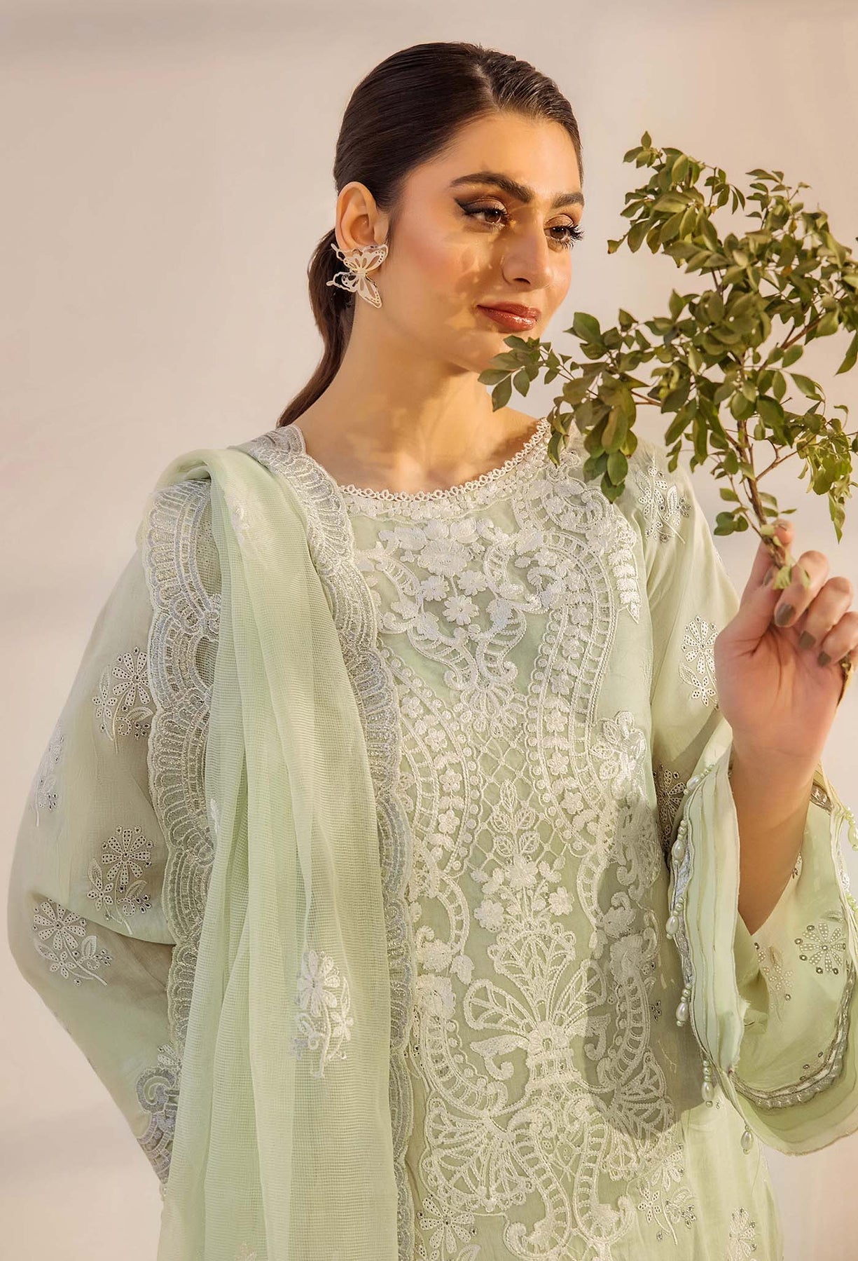Adans Libas | Inara 25 | CHIKANKARI 4775 by Adans Libas - Designer Dress - Type: Ladies Clothes - Available at Libayah - 100% Original