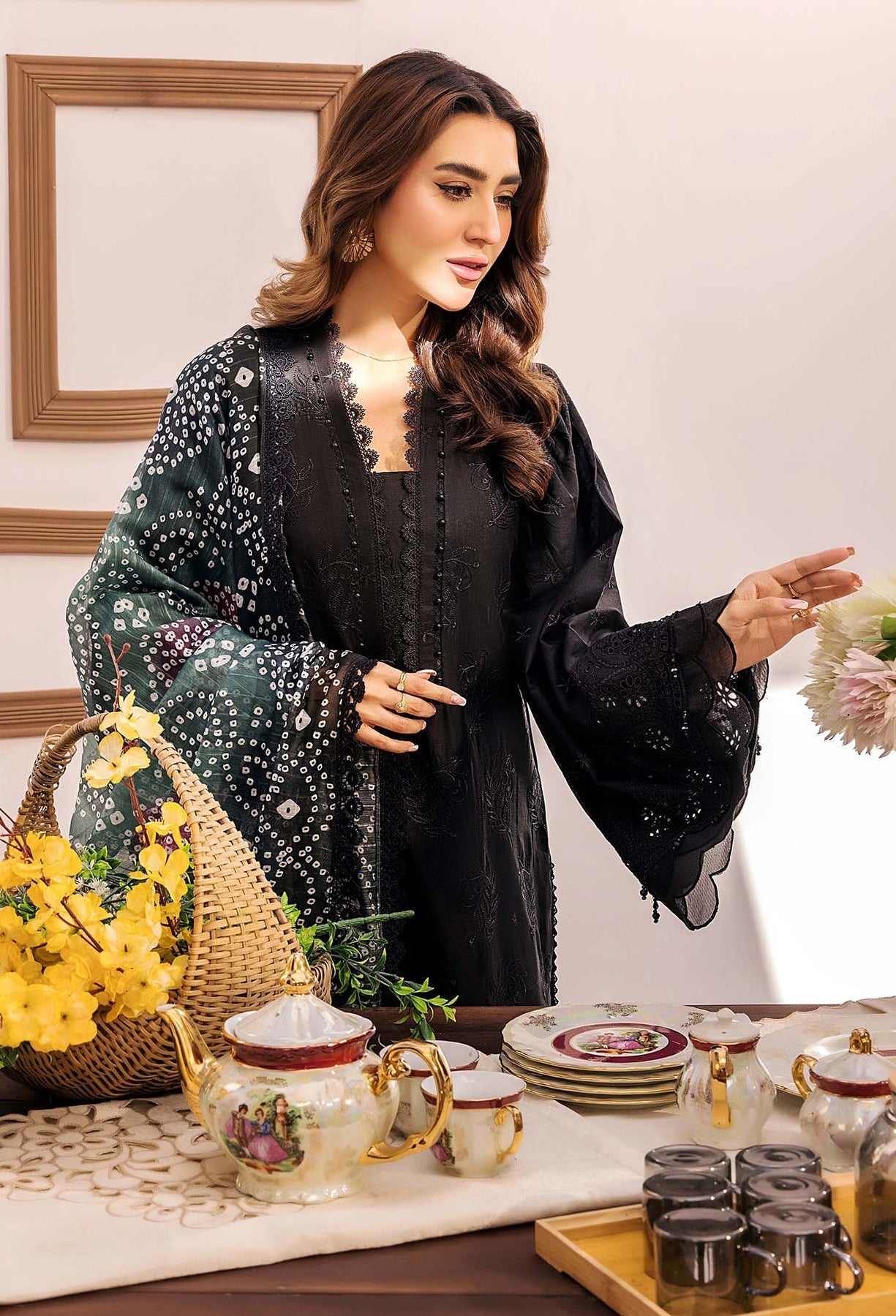 Adans Libas | Stella Chikankari 25 | 1025 by Adans Libas - Designer Dress - Type: Ladies Clothes - Available at Libayah - 100% Original